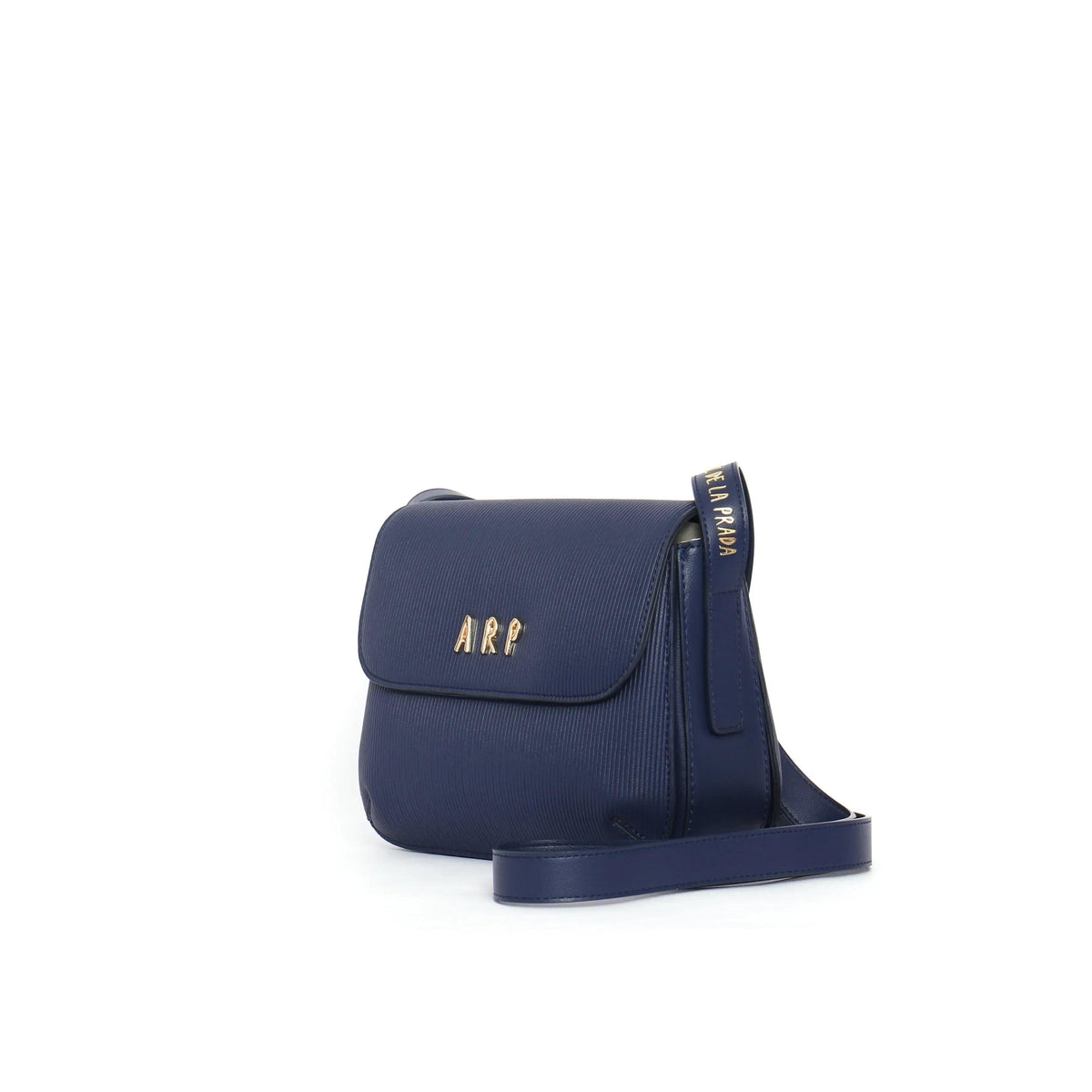 ARP shoulder bag engraved Blue
