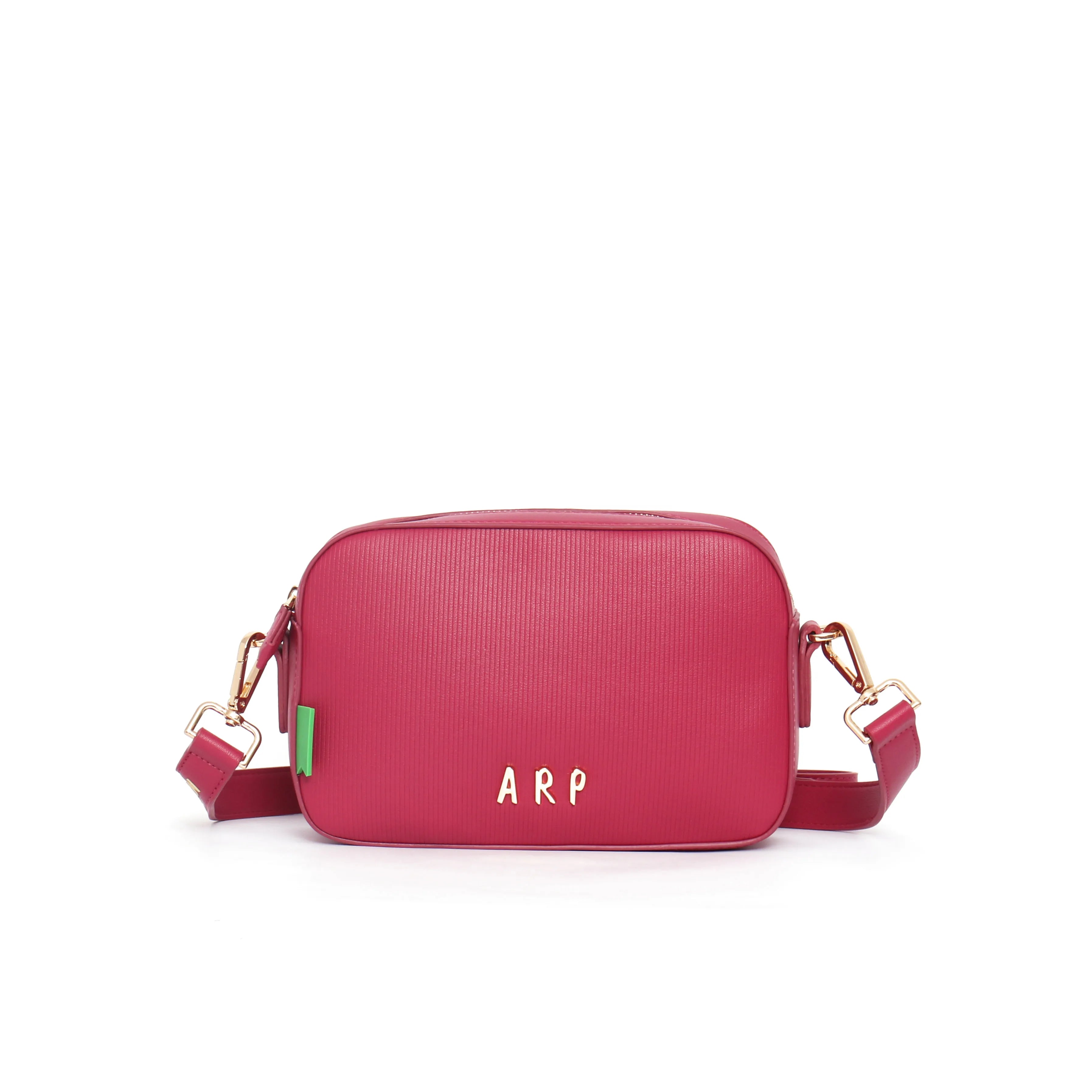 Bandoulière classique ARP gravée rose