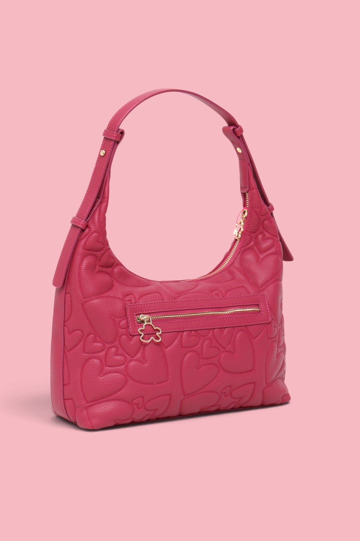 SAC HOBO CŒURS VIOLET