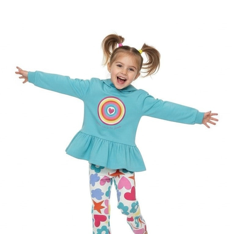 CONJUNTO LEGGING ICONOS+SUDADERA CON CAPUCHA