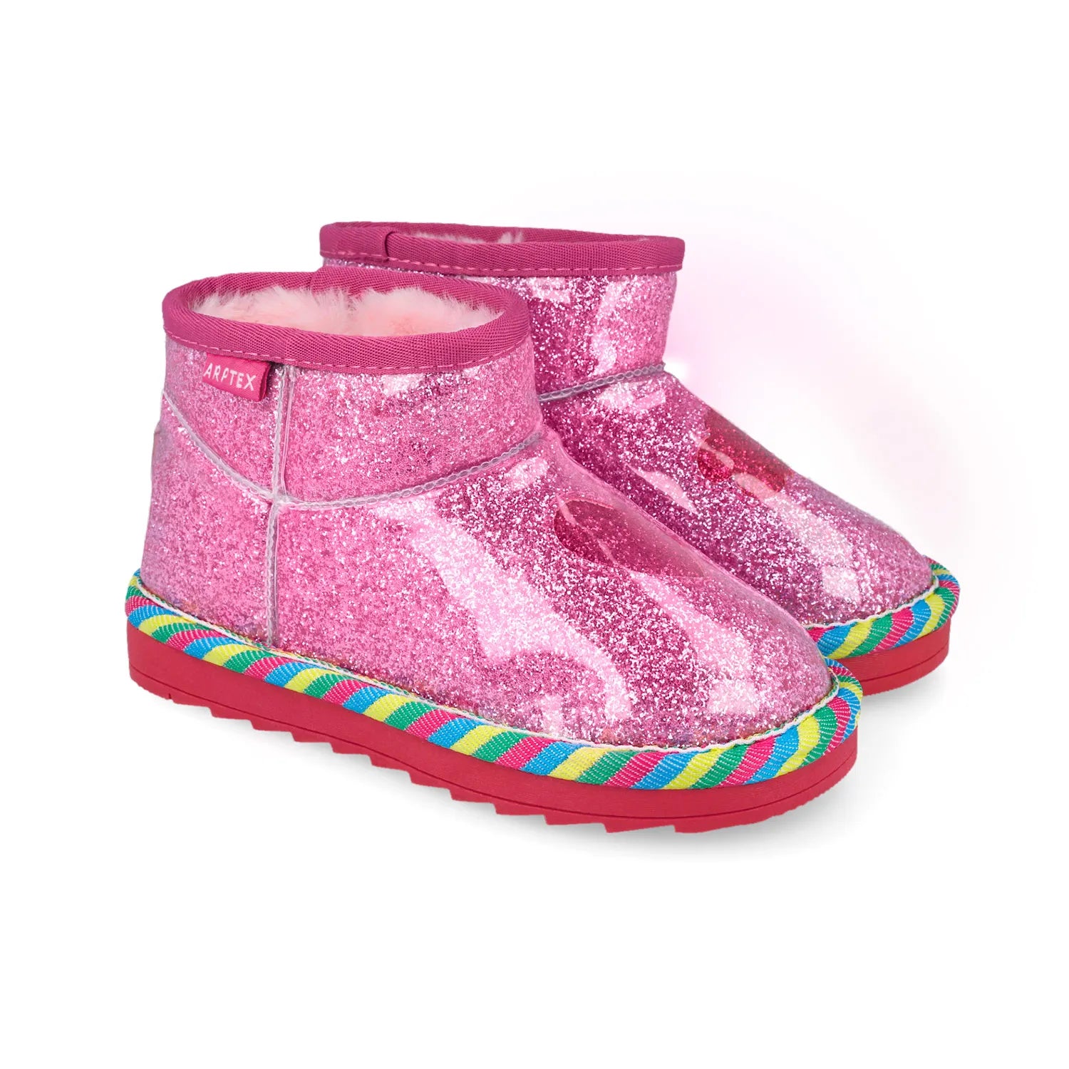 TWINS BOOT FUCHSIA HEART CLOUD