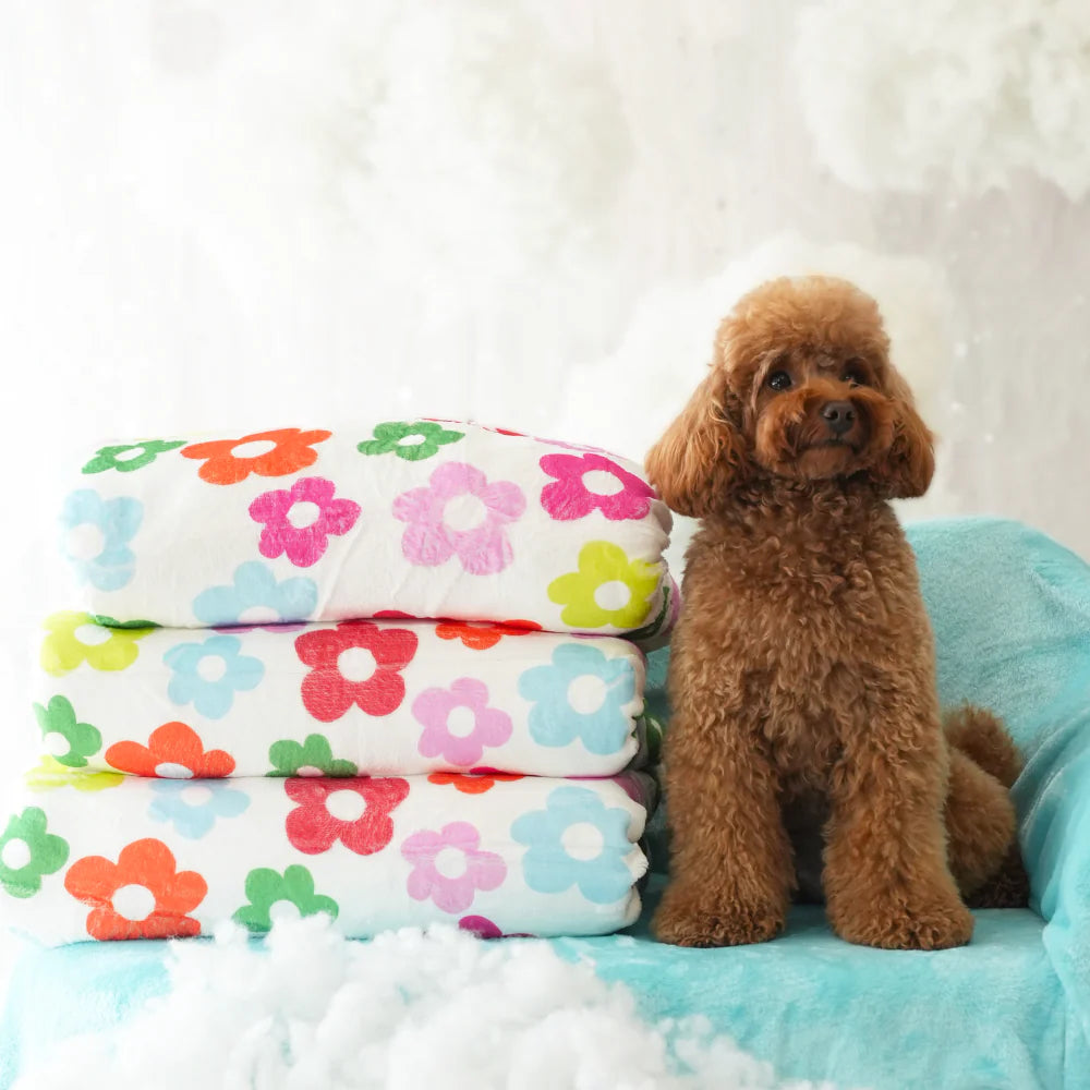 Manta Flores para Perros