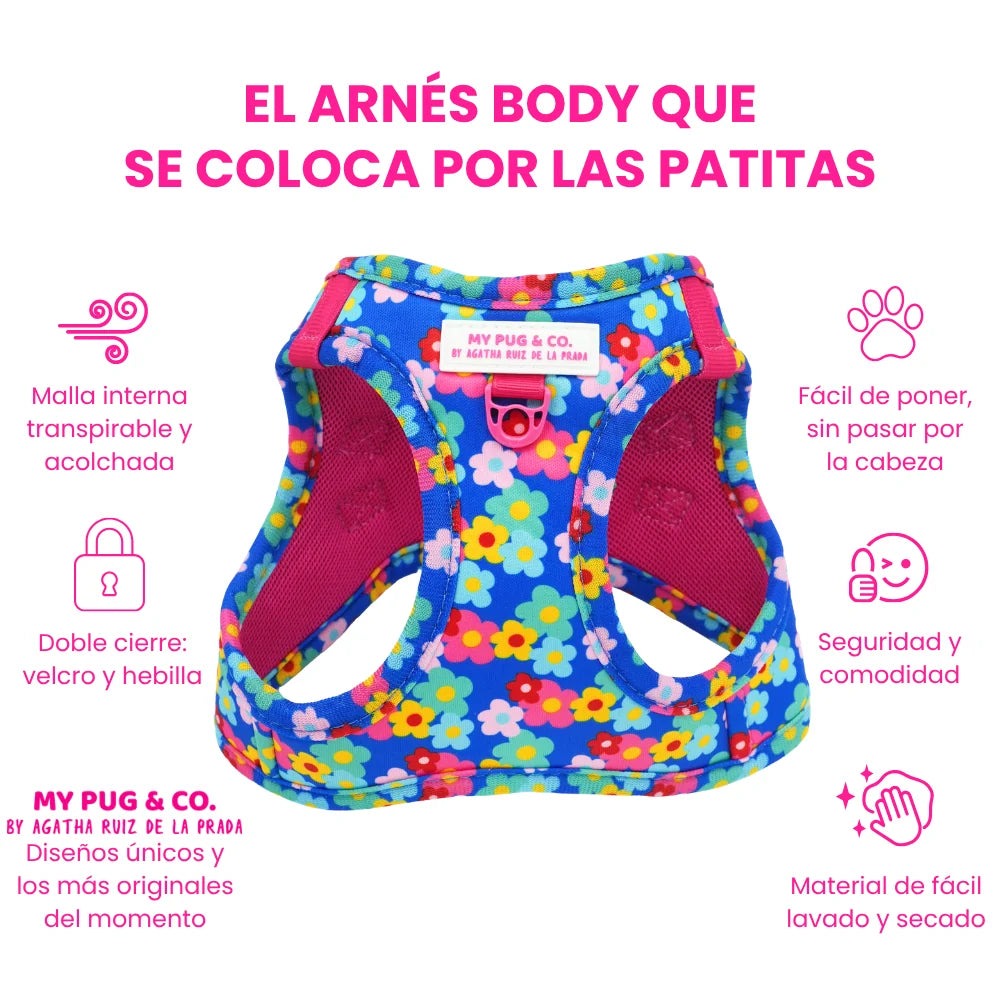 Arnés Body Pink Stars by Agatha Ruiz de la Prada