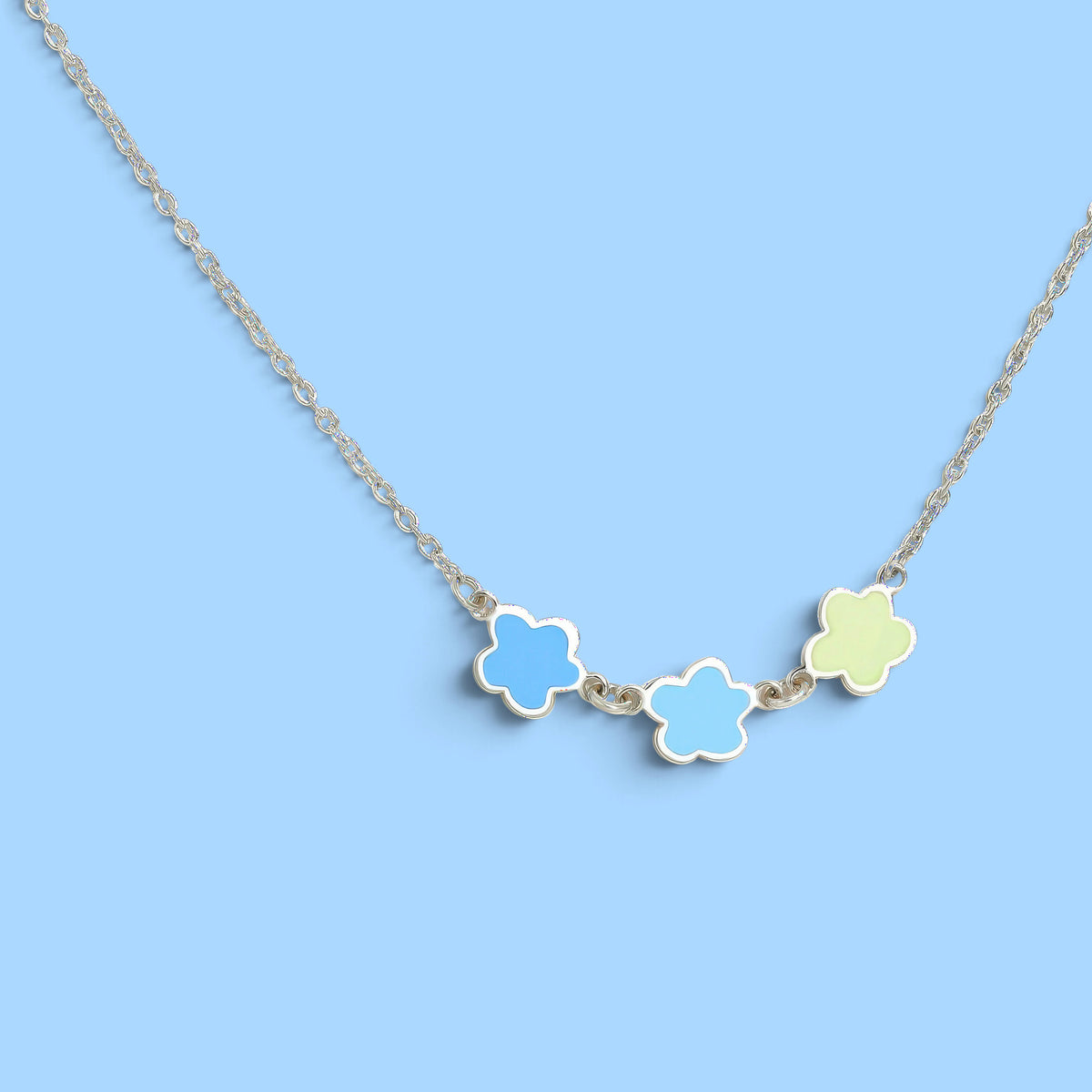 PENDENTIF SUPERAGATHA PASTEL 3 FLEURS