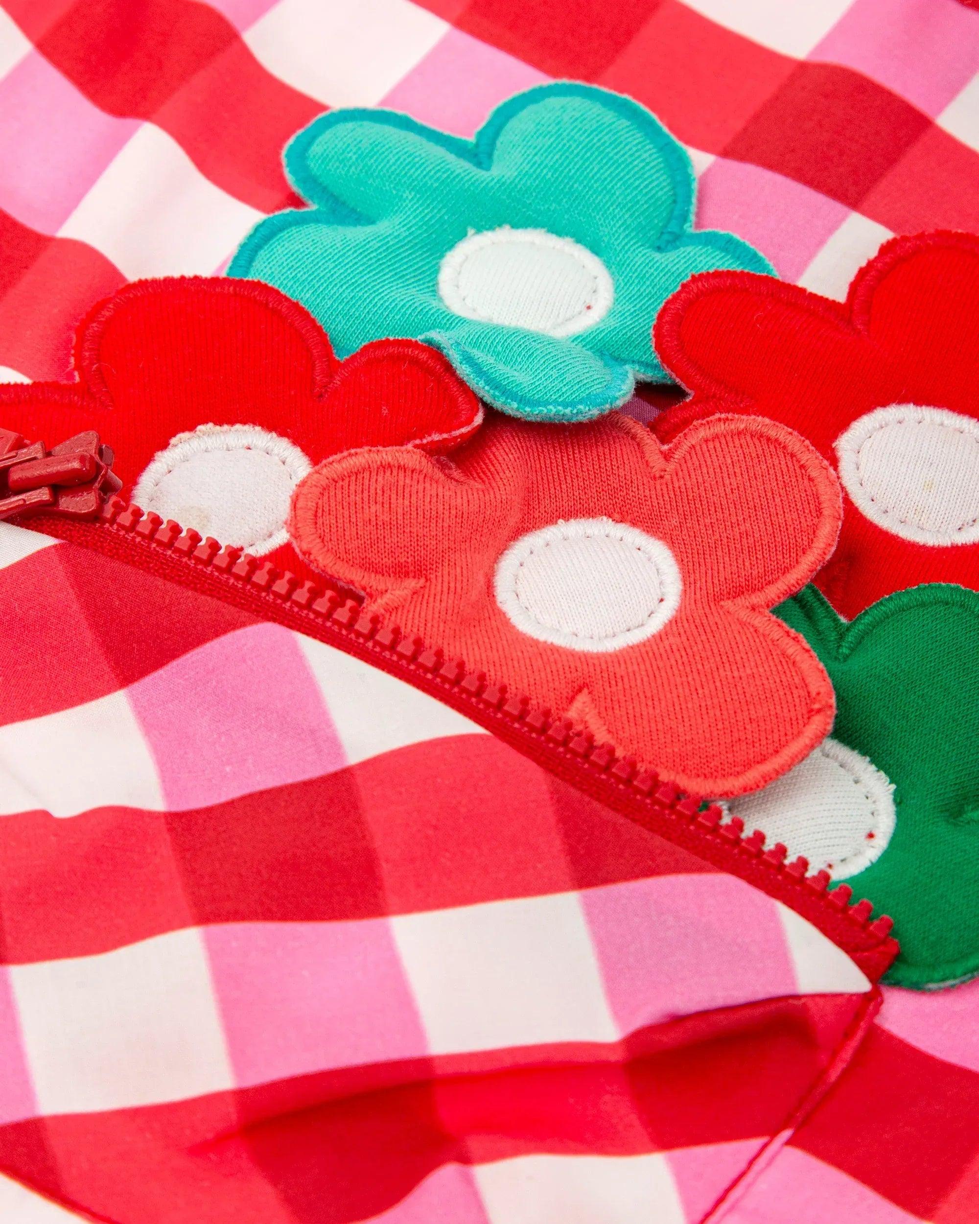 VESTIDO VICHY ROJO SIN MANGAS - Agatha Ruiz de la Prada