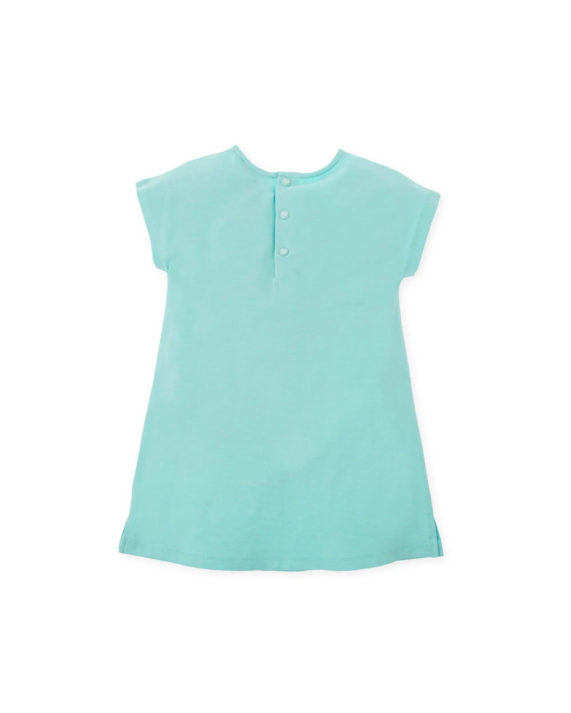 VESTIDO TURQUESA CORAZON - Agatha Ruiz de la Prada