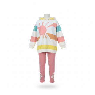 SUDADERA CON CAPUCHA+LEGGING DAISY