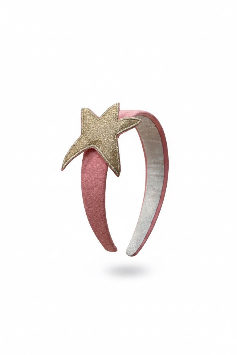 DIADEMA ROSA ESTRELLA