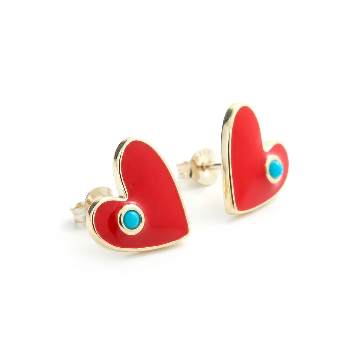 BOUCLES D’OREILLES CŒURS DE AGATHA