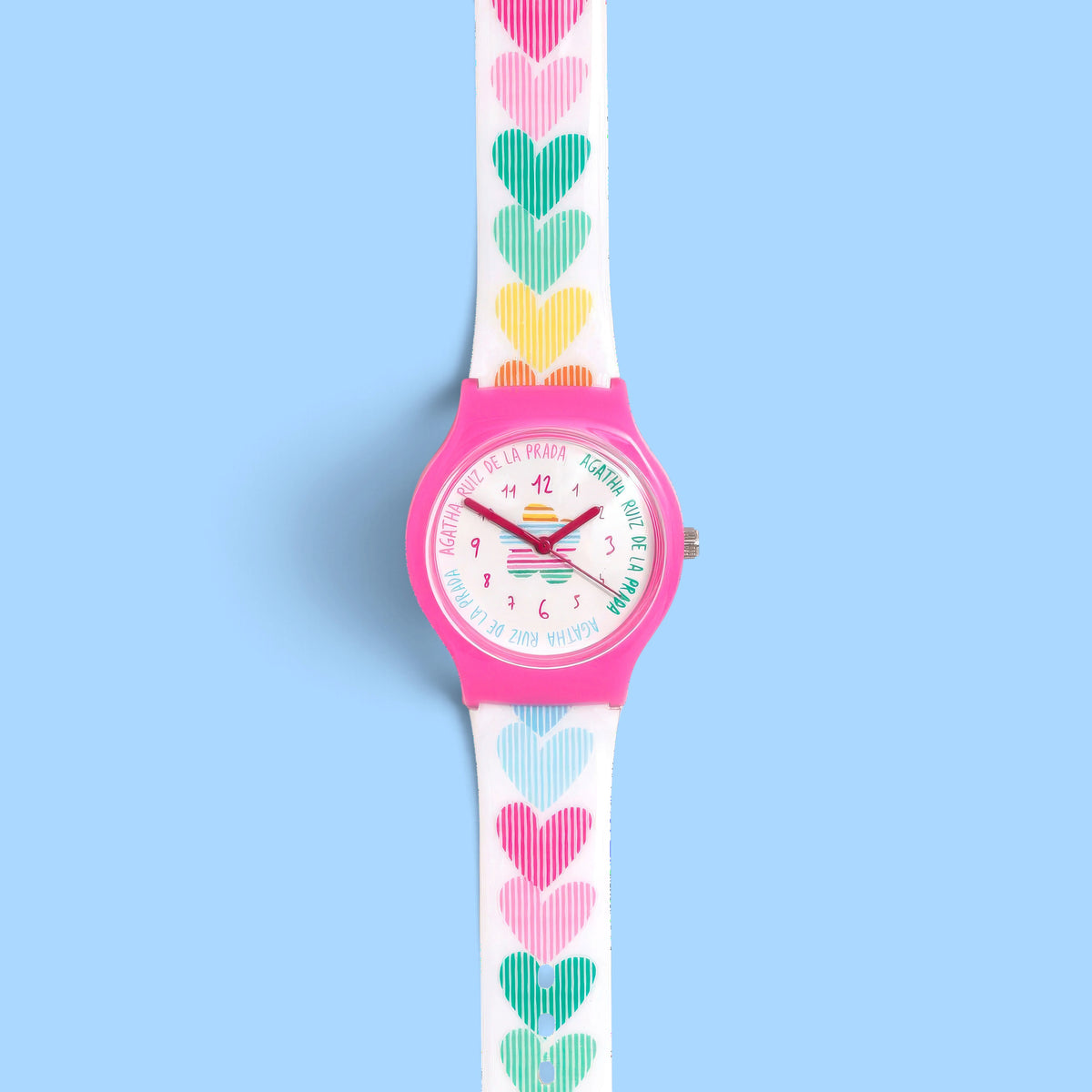 MONTRE FLIP ÉCHELLE DE COEURS
