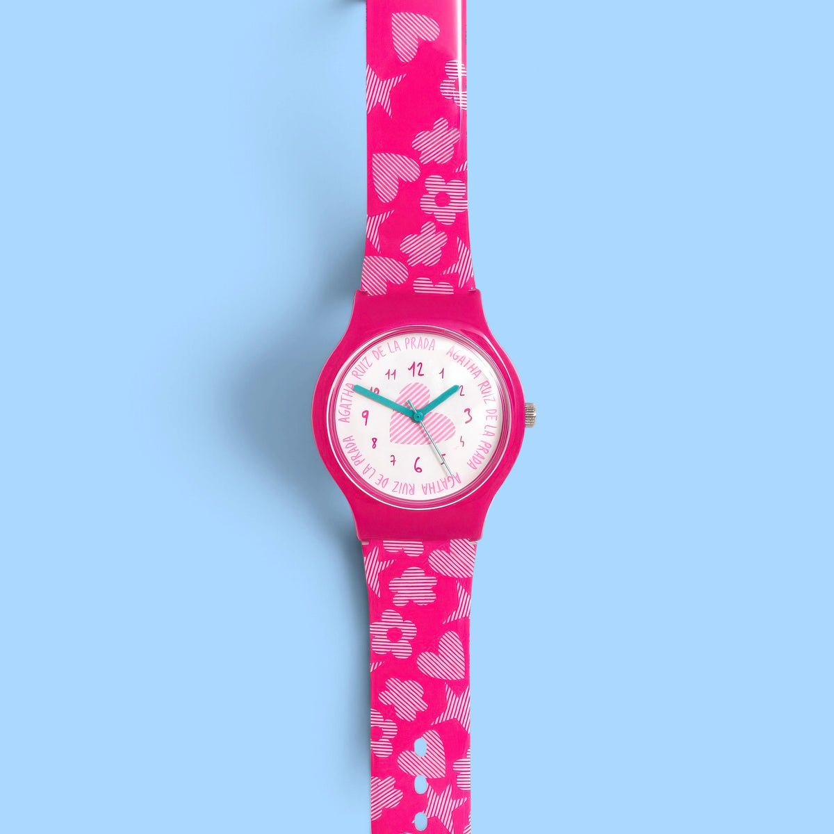 MONTRE FLIP FUCHSIA NOUVEAU DÉGRADÉE