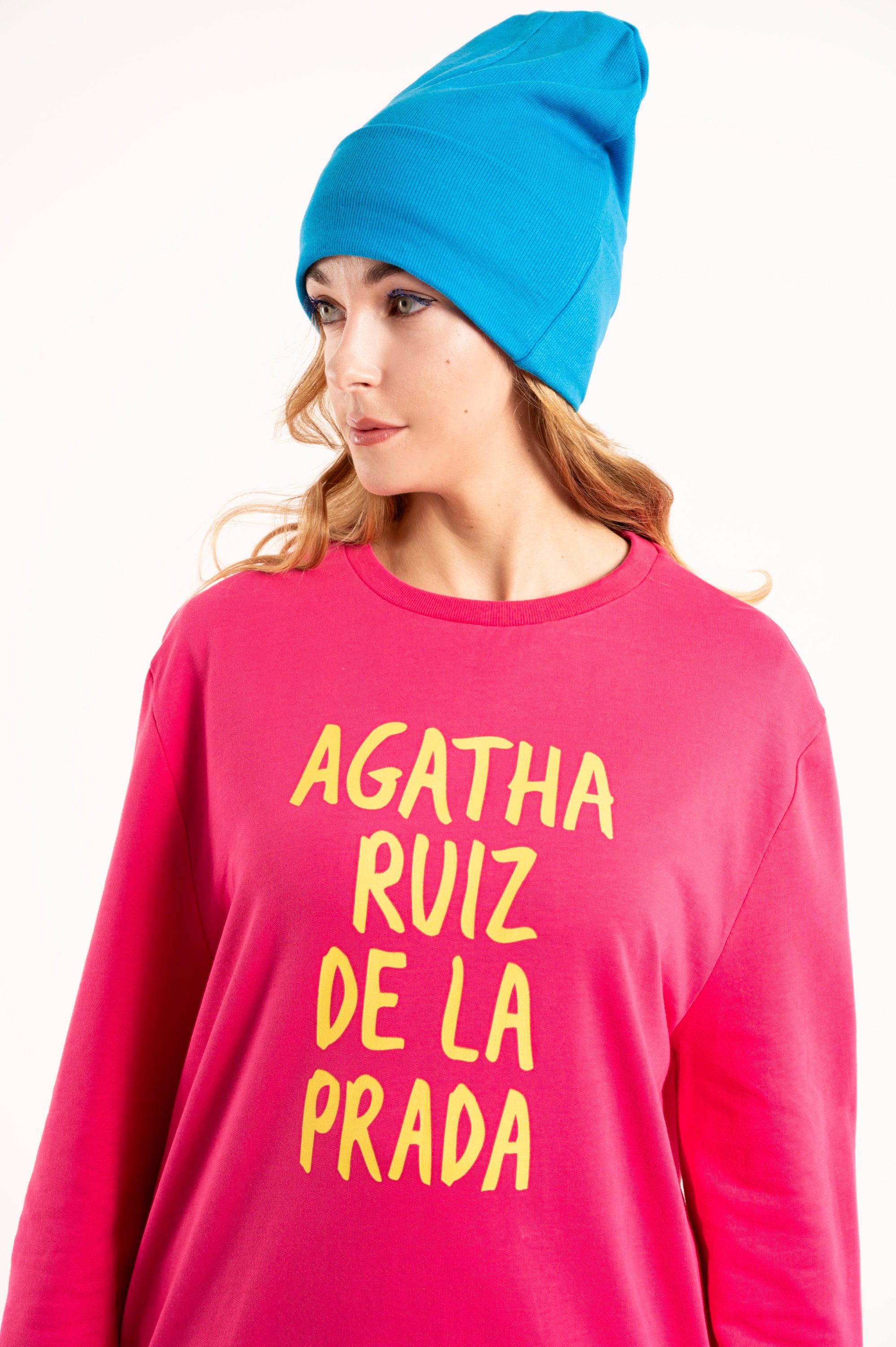 SUDADERA ARP FUCSIA CUADRADO ABIERTO DETRÁS