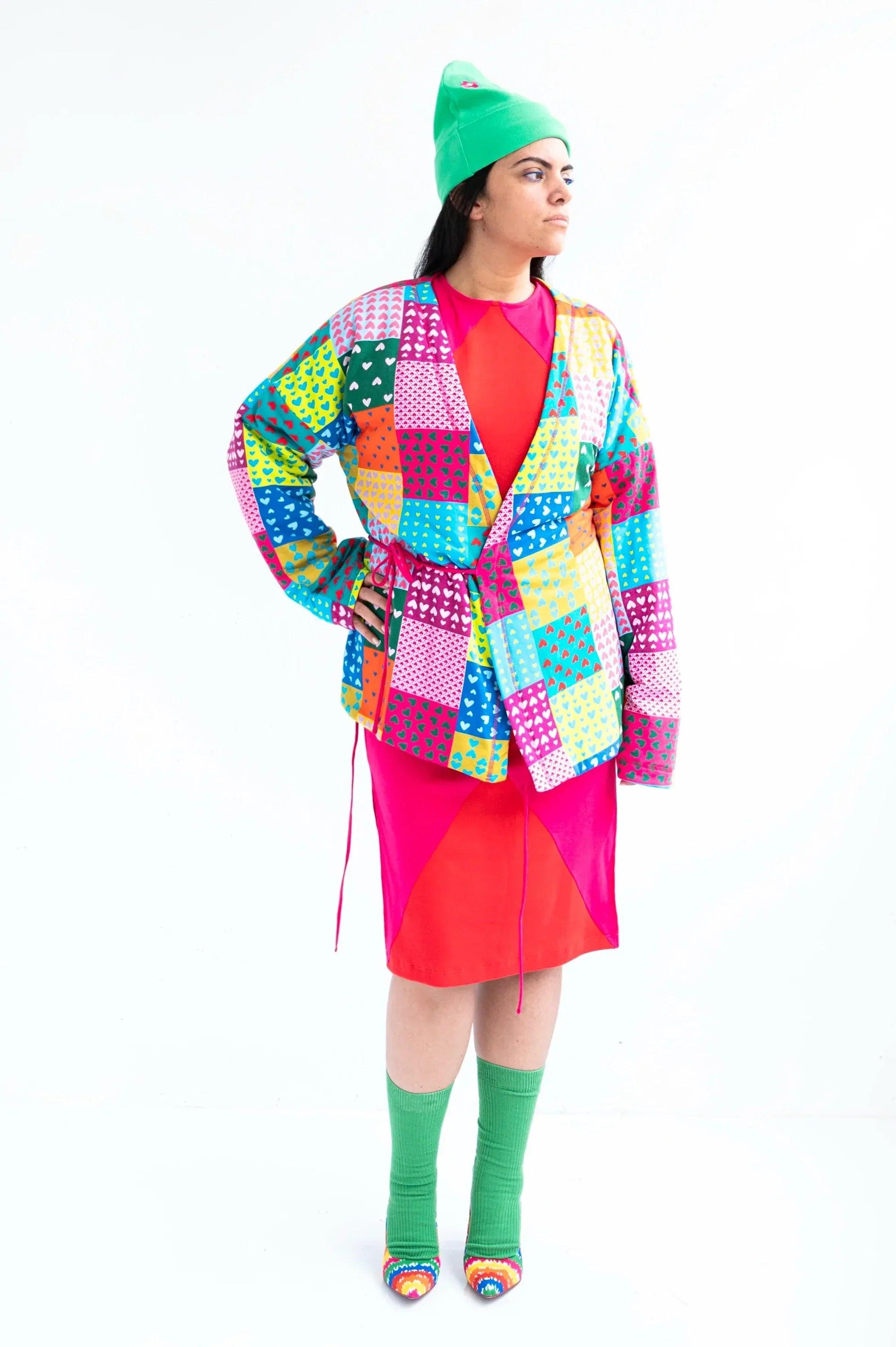 Kimono Patchwork Multicolor