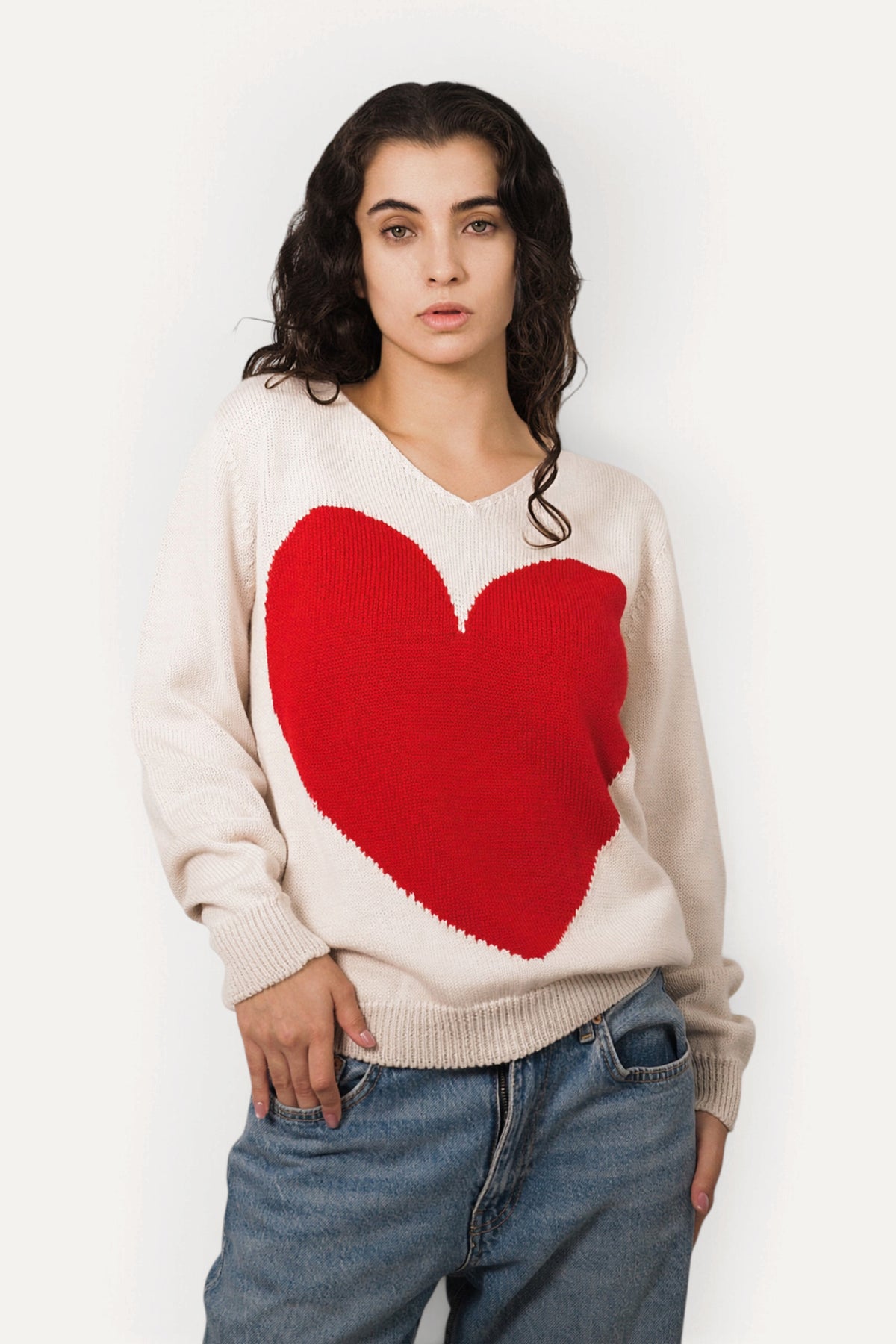 JERSEY CORAZON ROJO