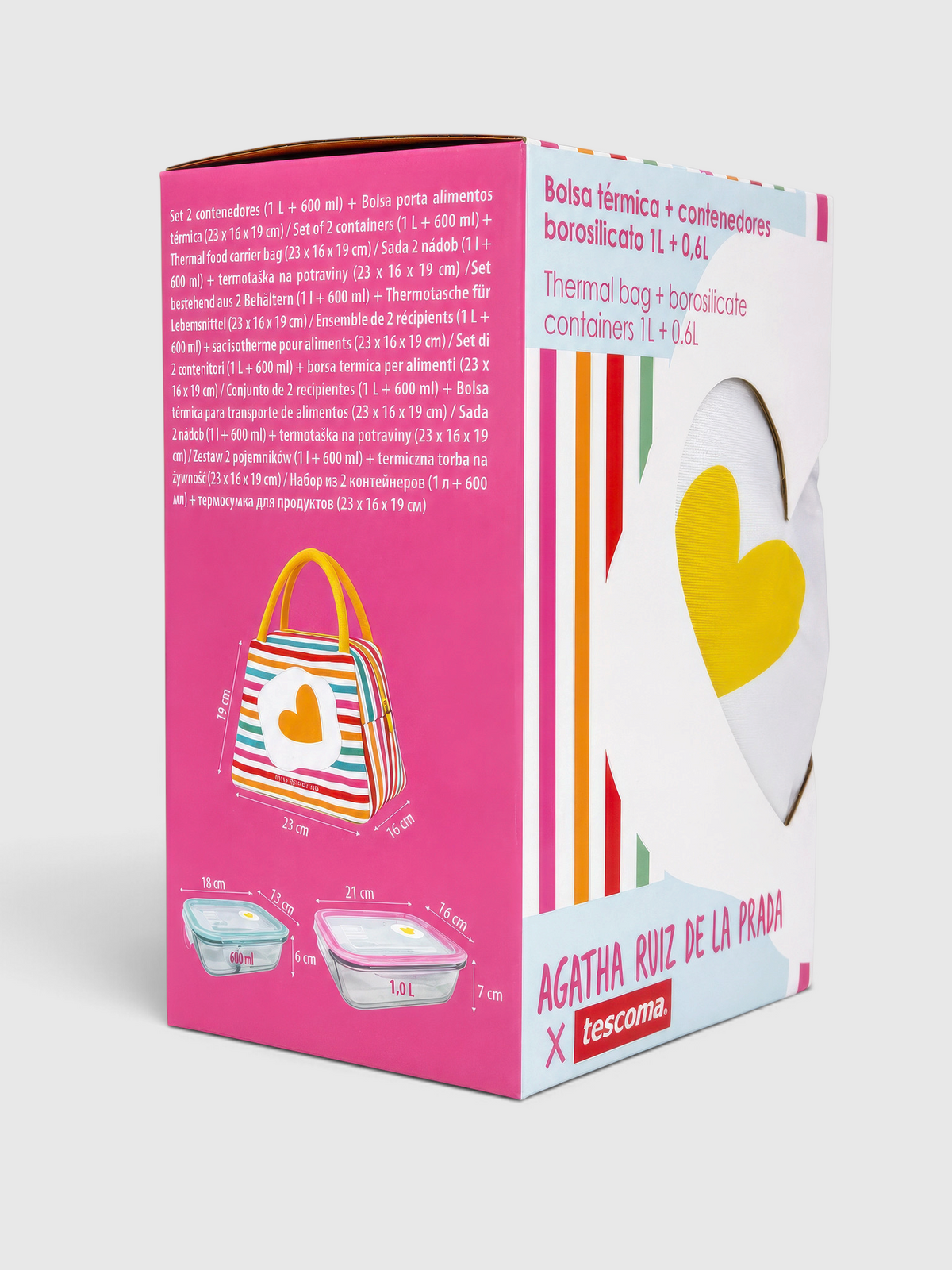 BOLSA TÉRMICA AGATHA RUIZ DE LA PRADA HUEVO