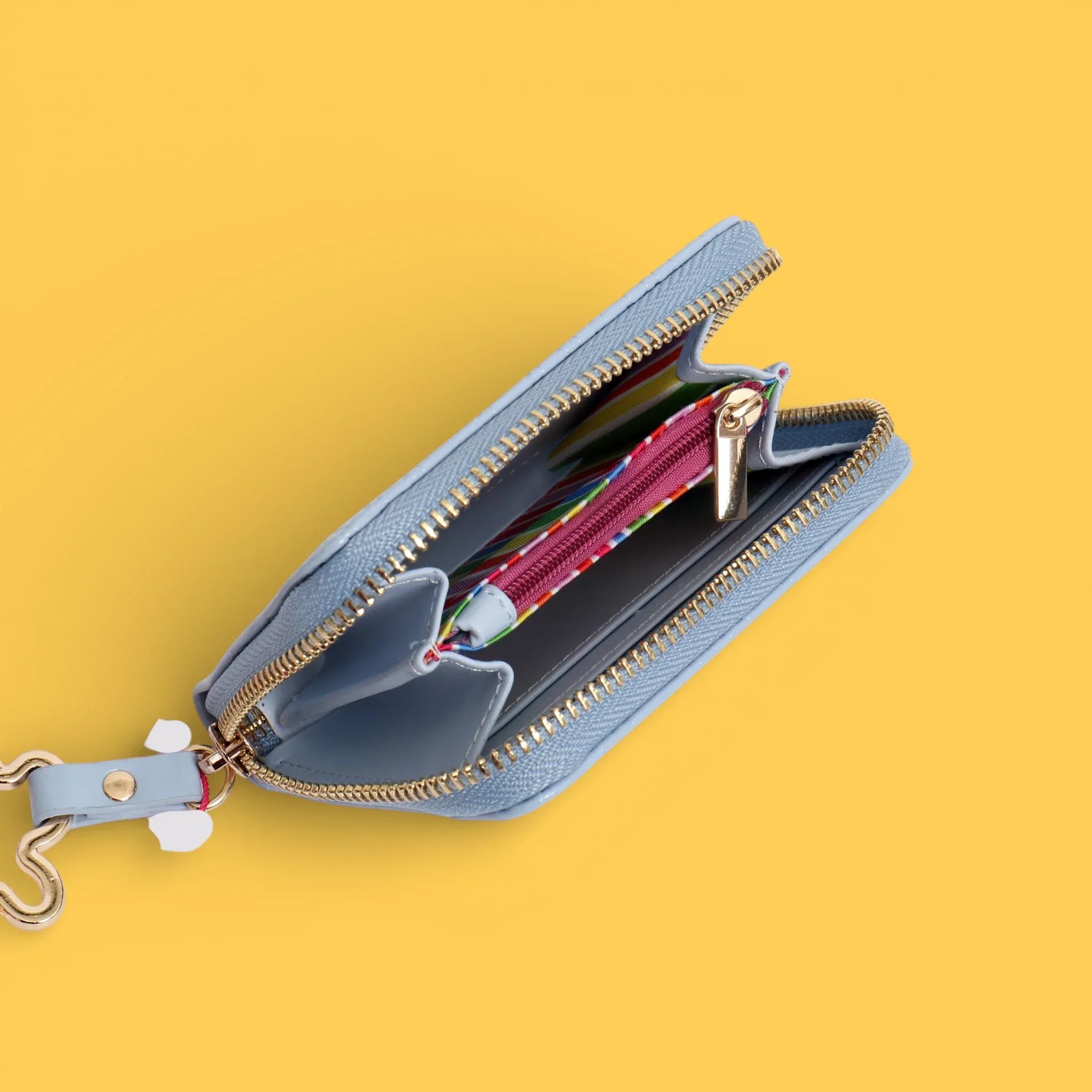 MONEDEROS CHAROL LOGO AZUL - Agatha Ruiz de la Prada