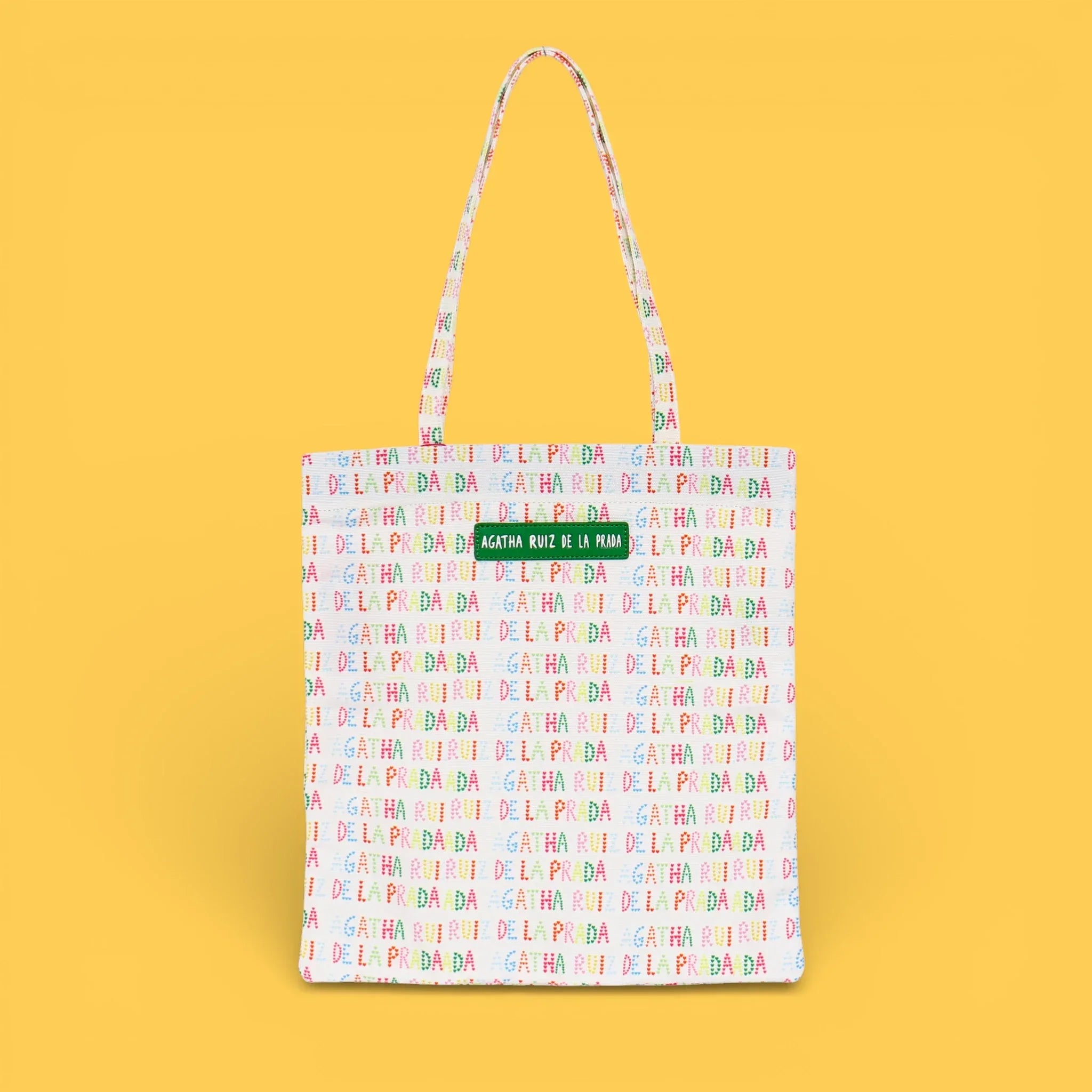 TOTEBAG ESTAMAPADO CREMALLERA - Agatha Ruiz de la Prada