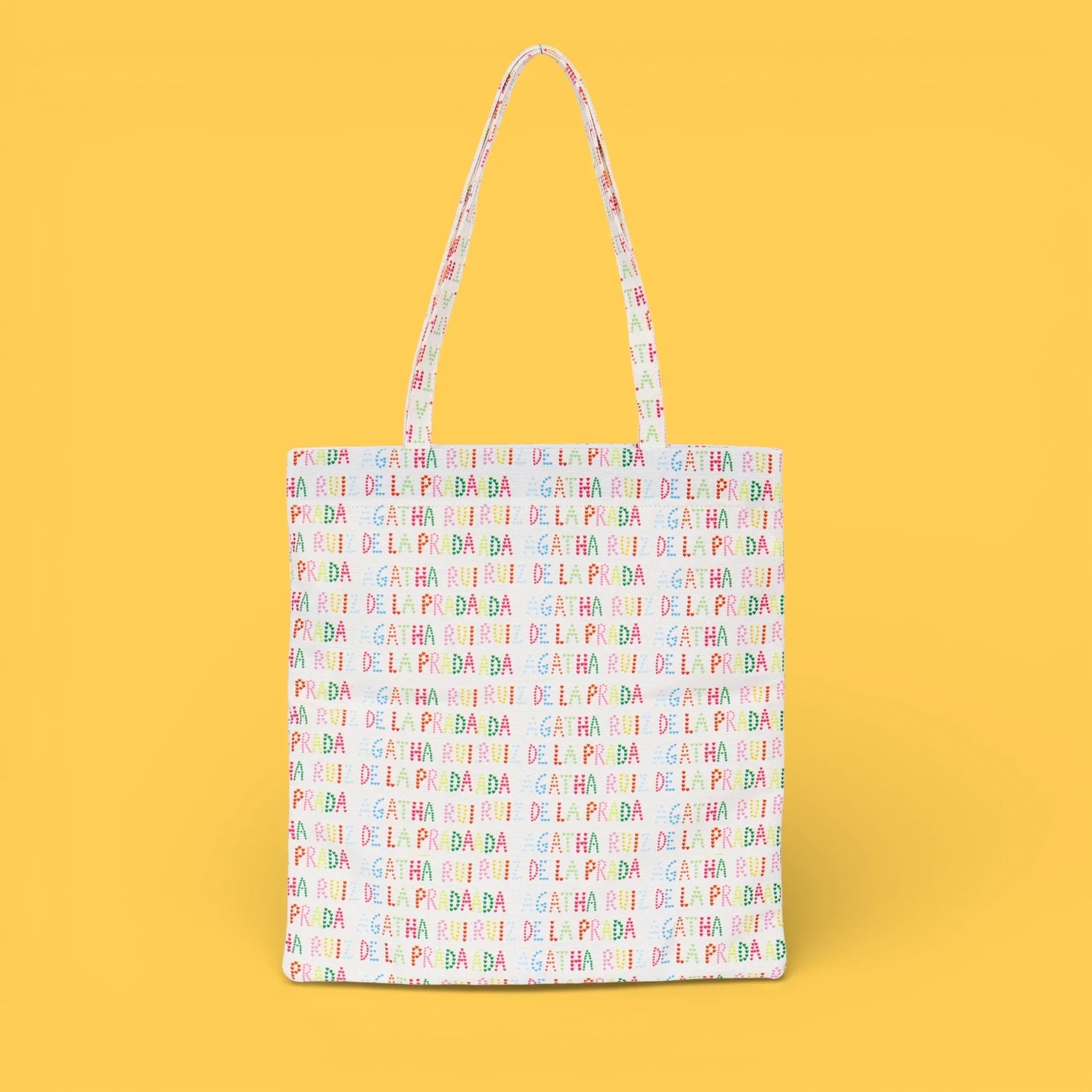 TOTEBAG ESTAMAPADO CREMALLERA - Agatha Ruiz de la Prada