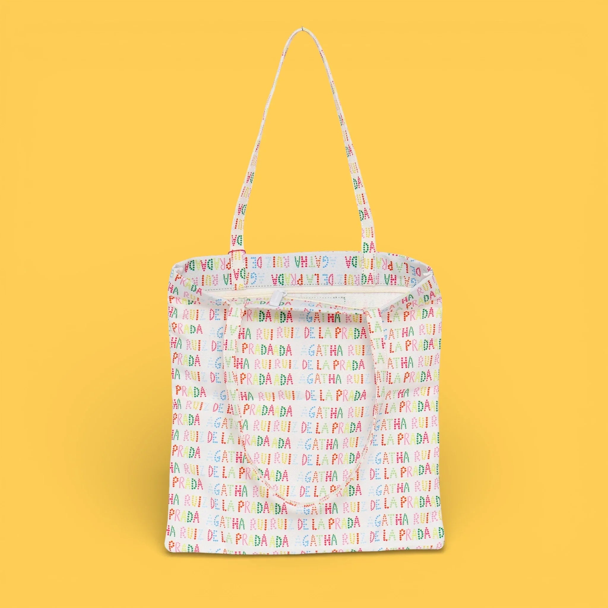 TOTEBAG ESTAMAPADO CREMALLERA - Agatha Ruiz de la Prada