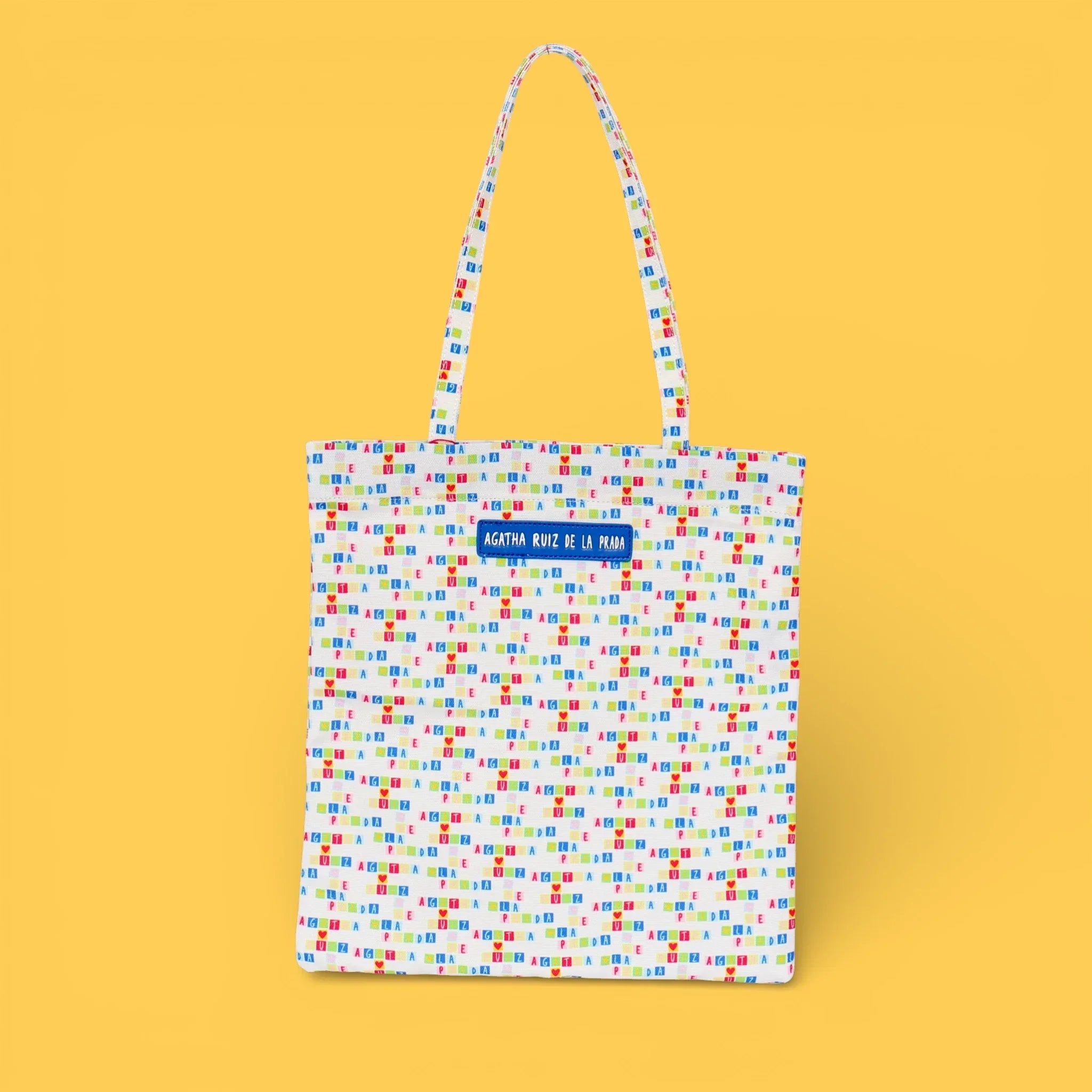 TOTEBAG ESTAMAPADO CREMALLERA - Agatha Ruiz de la Prada