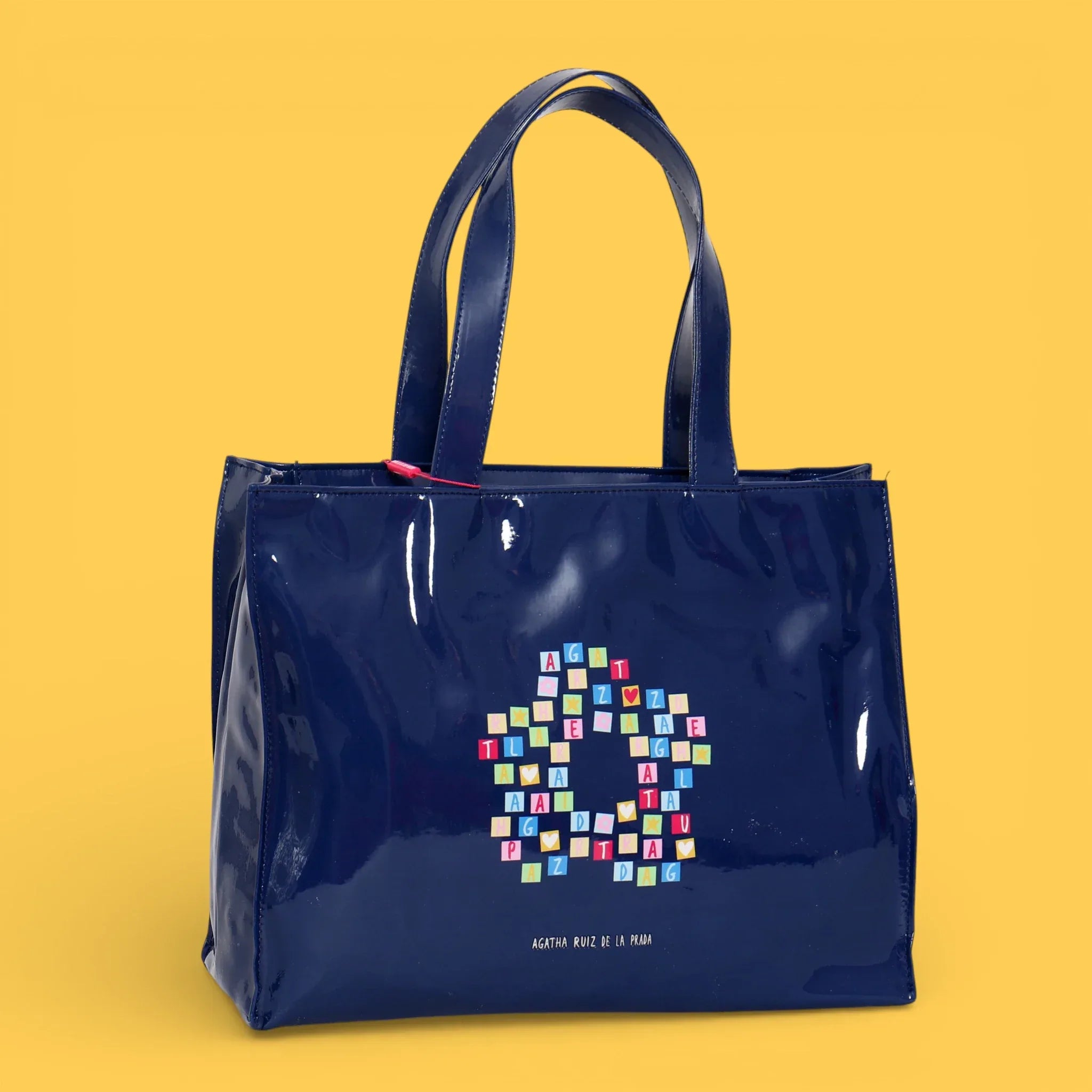 SHOPPER LOGO AZUL - Agatha Ruiz de la Prada