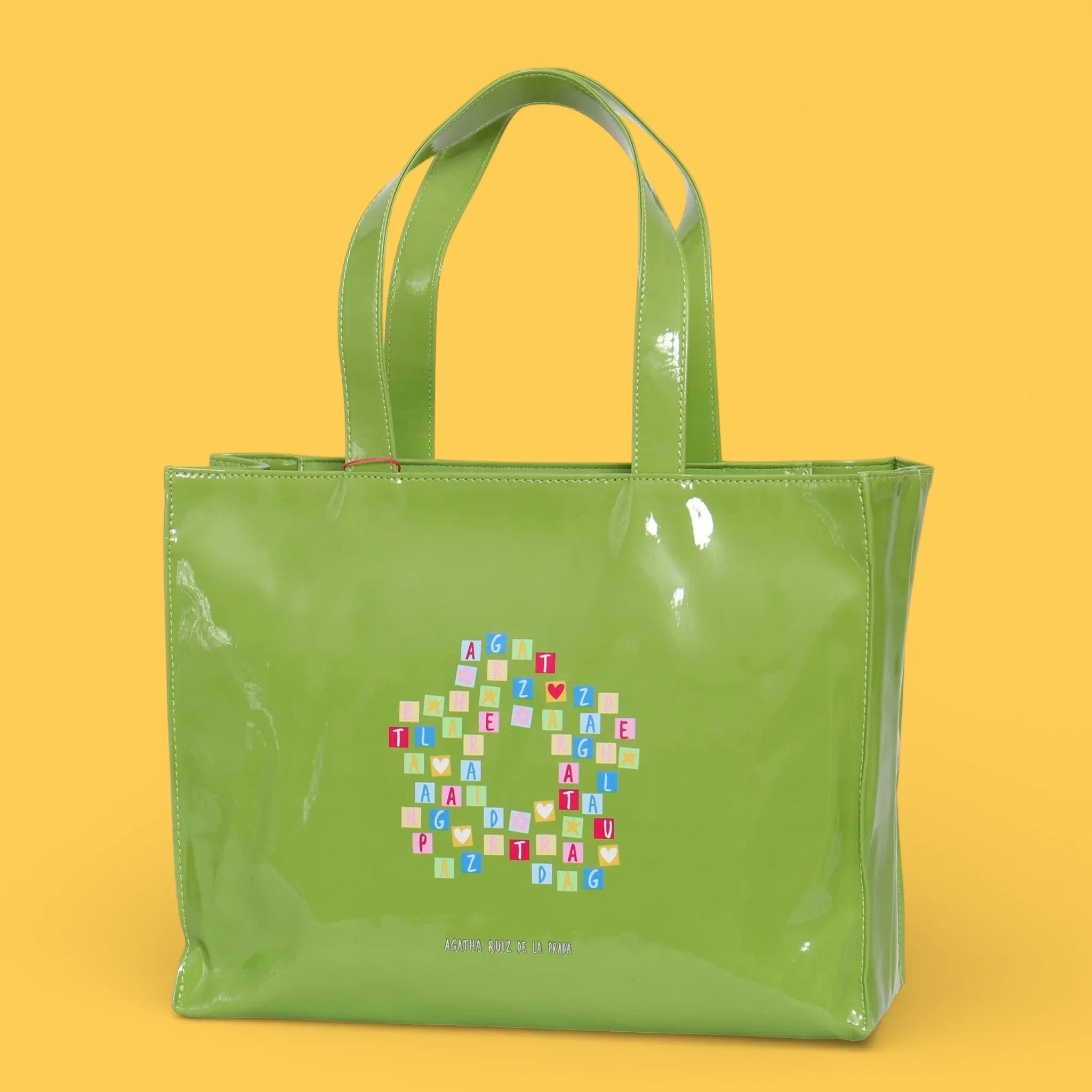 SHOPPER LOGO VERDE - Agatha Ruiz de la Prada