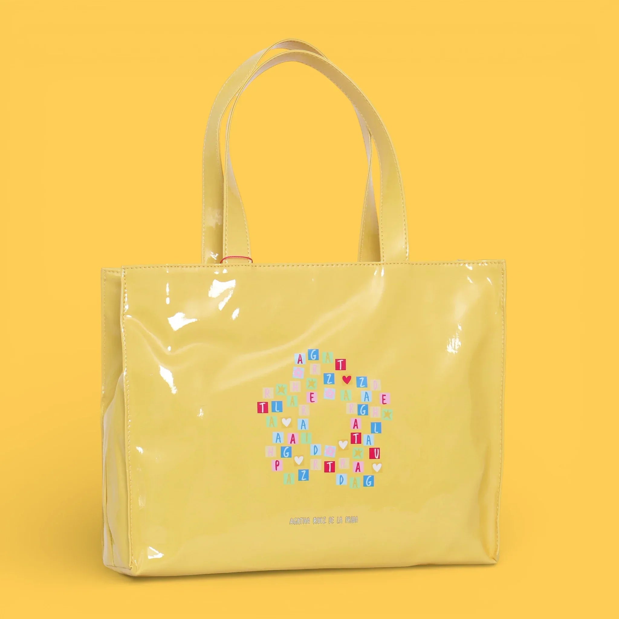SHOPPER LOGO AMARILLO - Agatha Ruiz de la Prada
