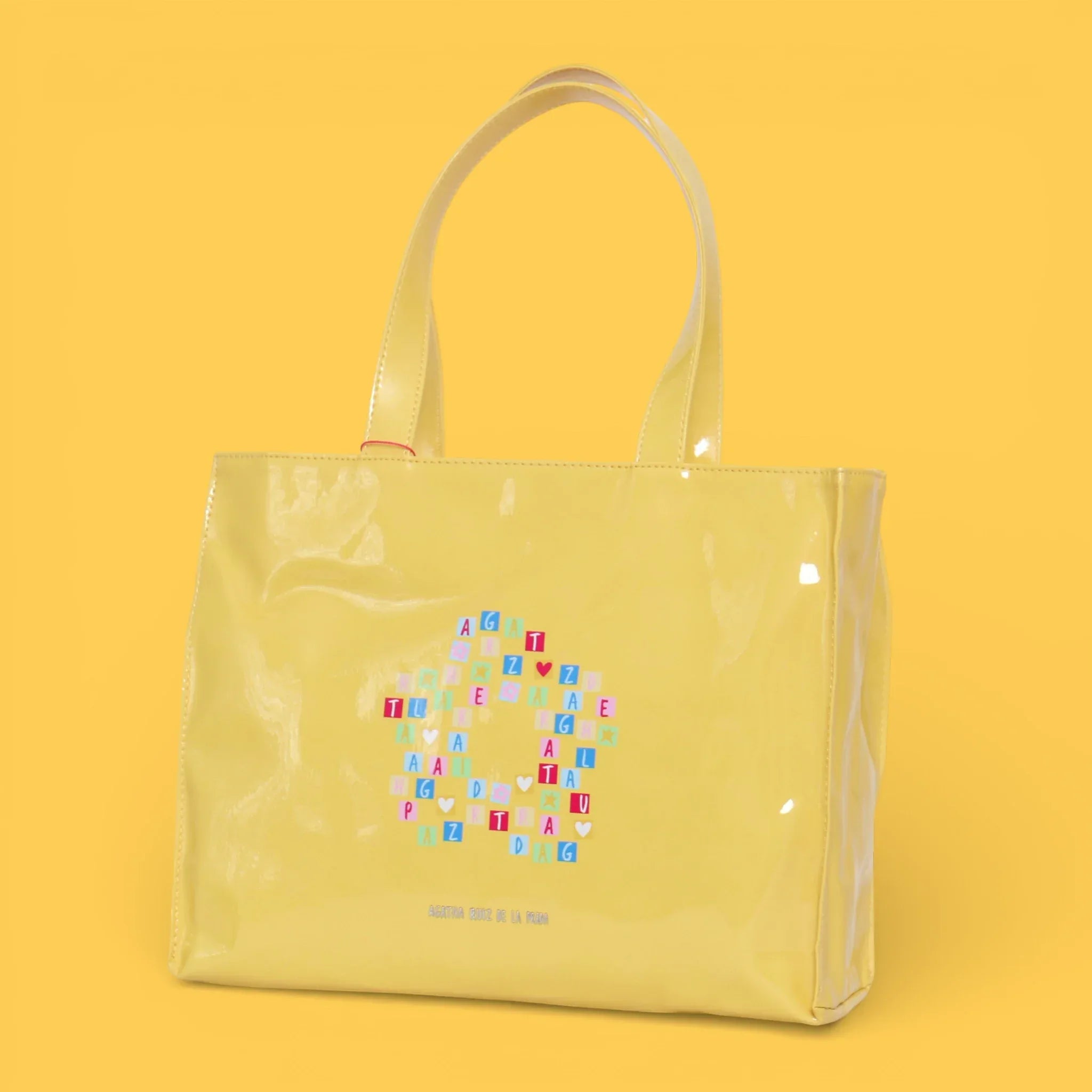 SHOPPER LOGO AMARILLO - Agatha Ruiz de la Prada
