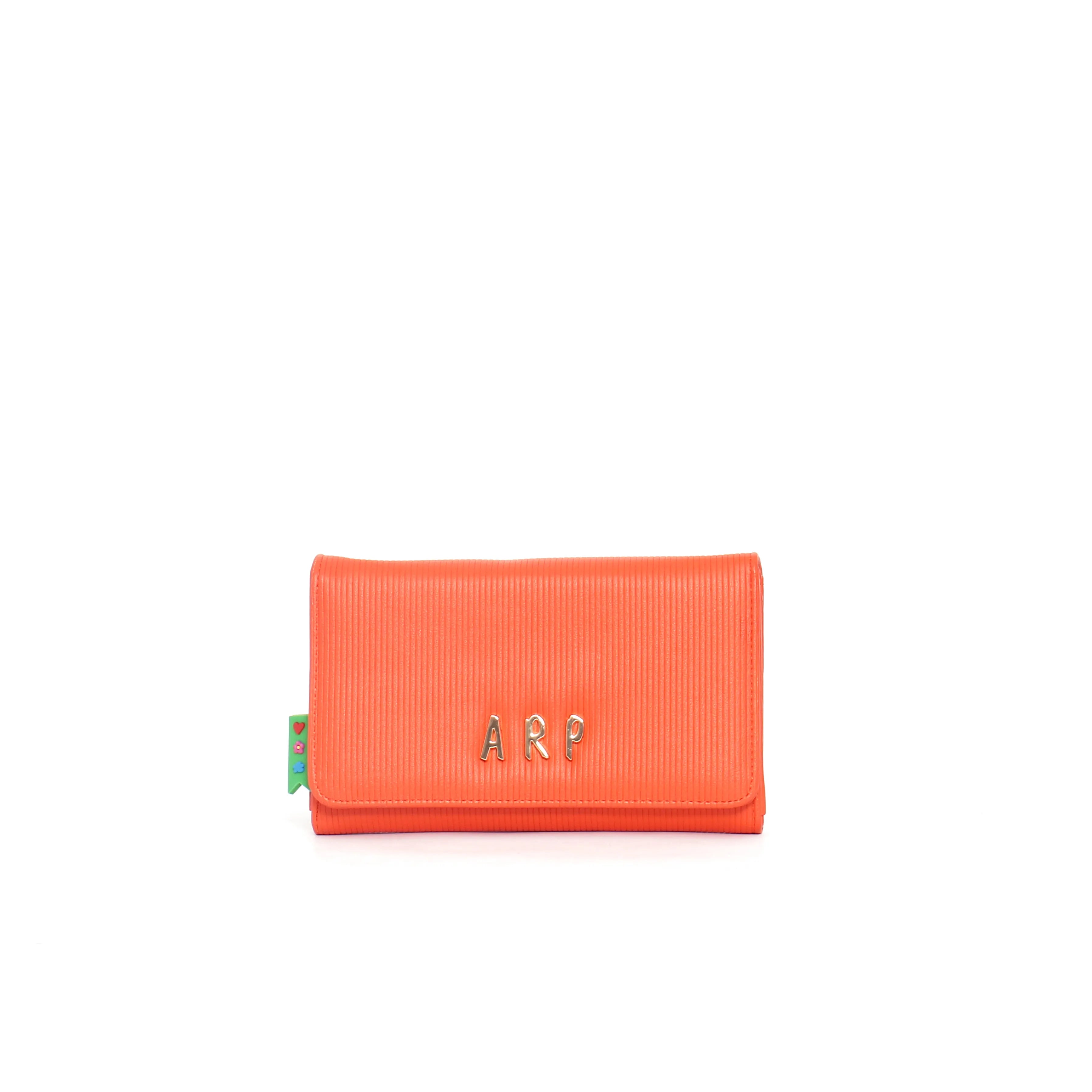 Portefeuille ARP gravé orange