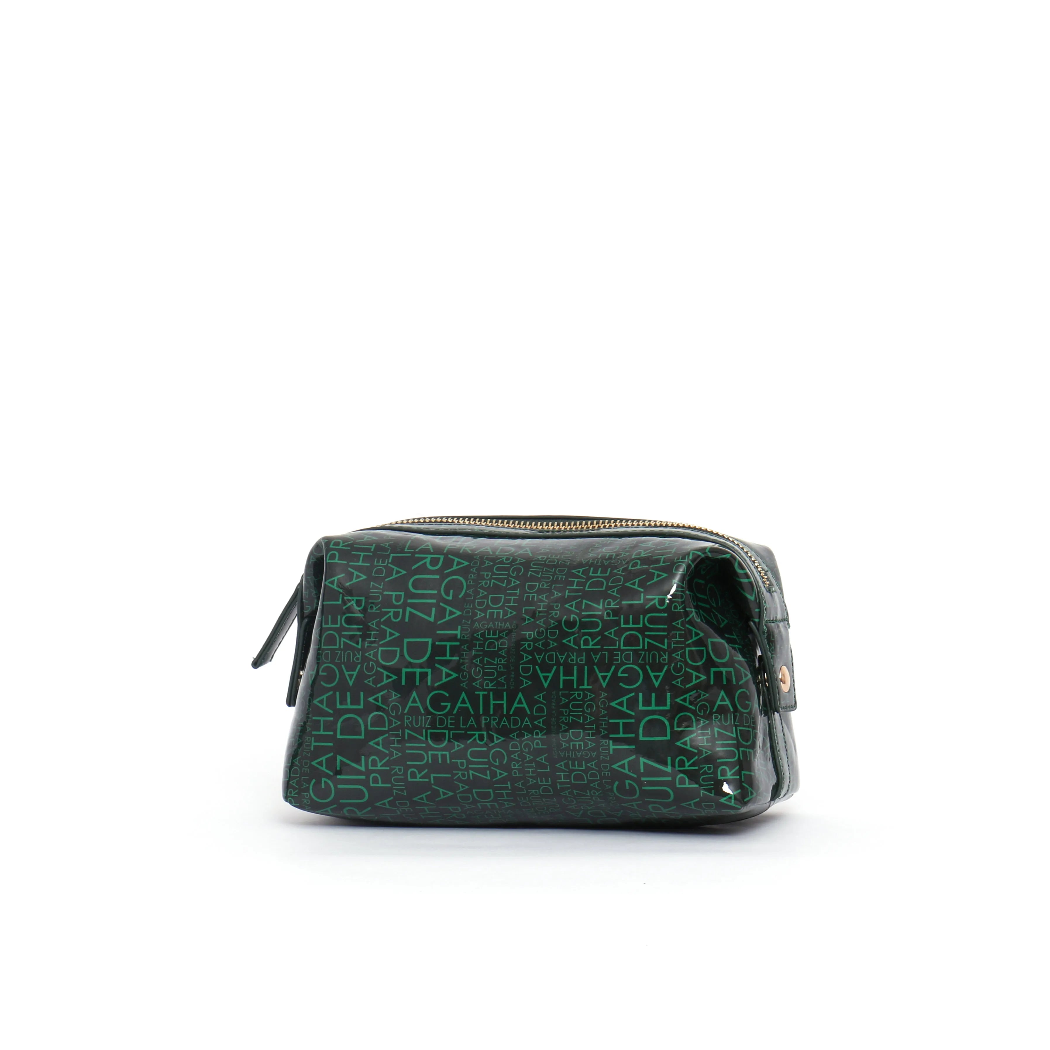 Trousse logo Agatha Ruiz de la Prada verte