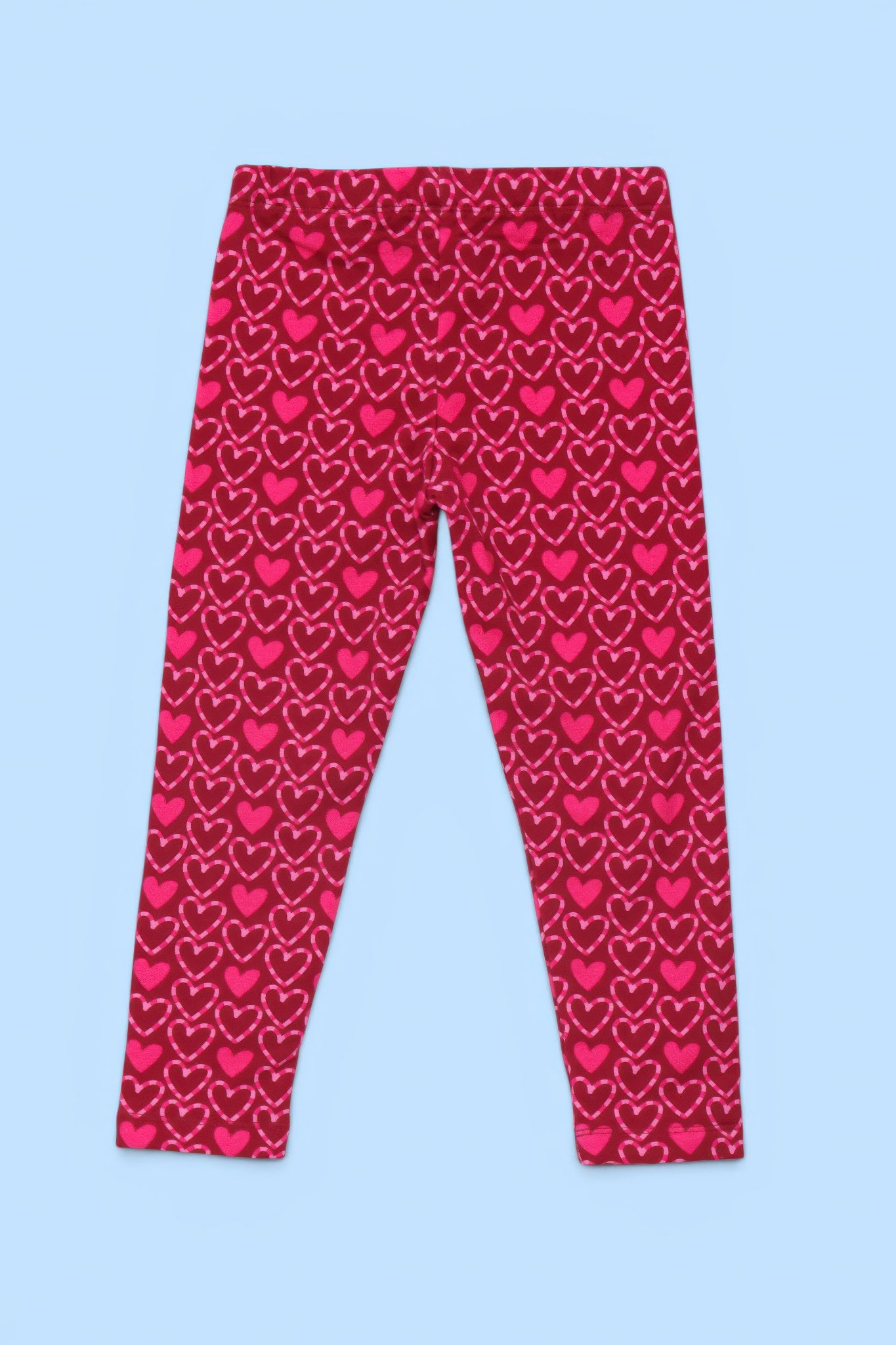 LEGGINGS CUORI FUCSIA