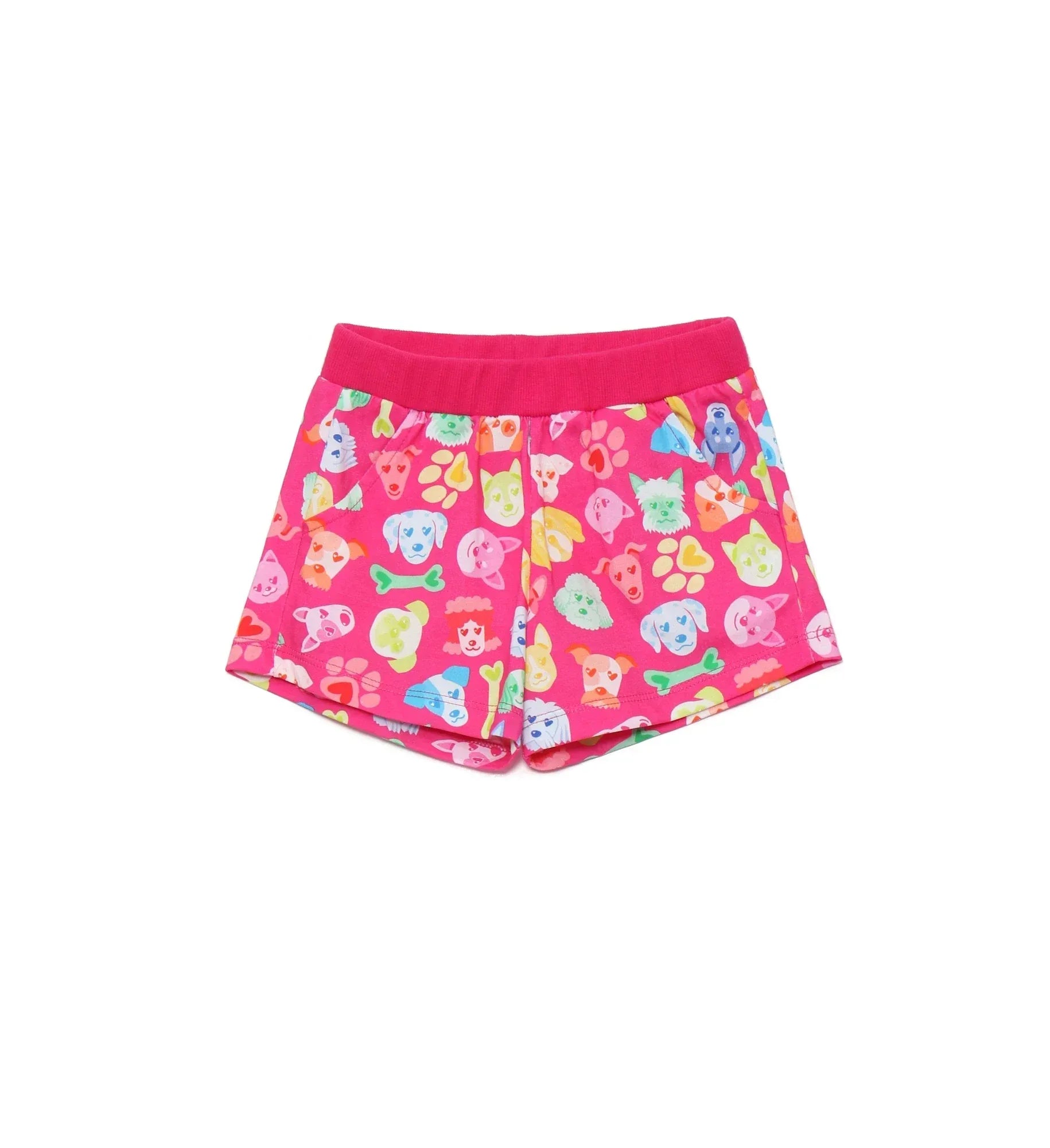 SHORT FUCSIA PERROS COLORES - Agatha Ruiz de la Prada