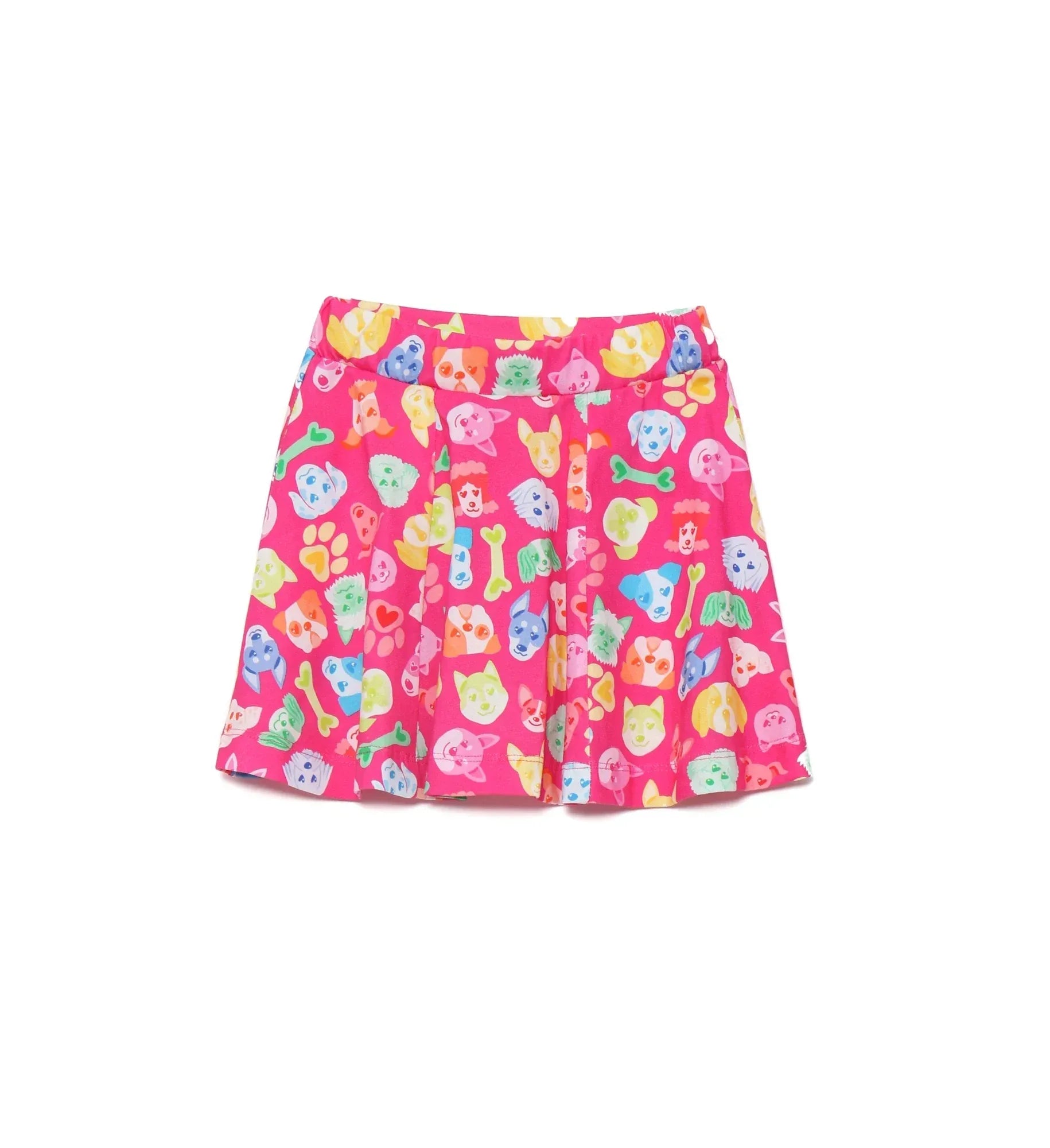 FALDA FUCSIA PERRITOS COLORES - Agatha Ruiz de la Prada