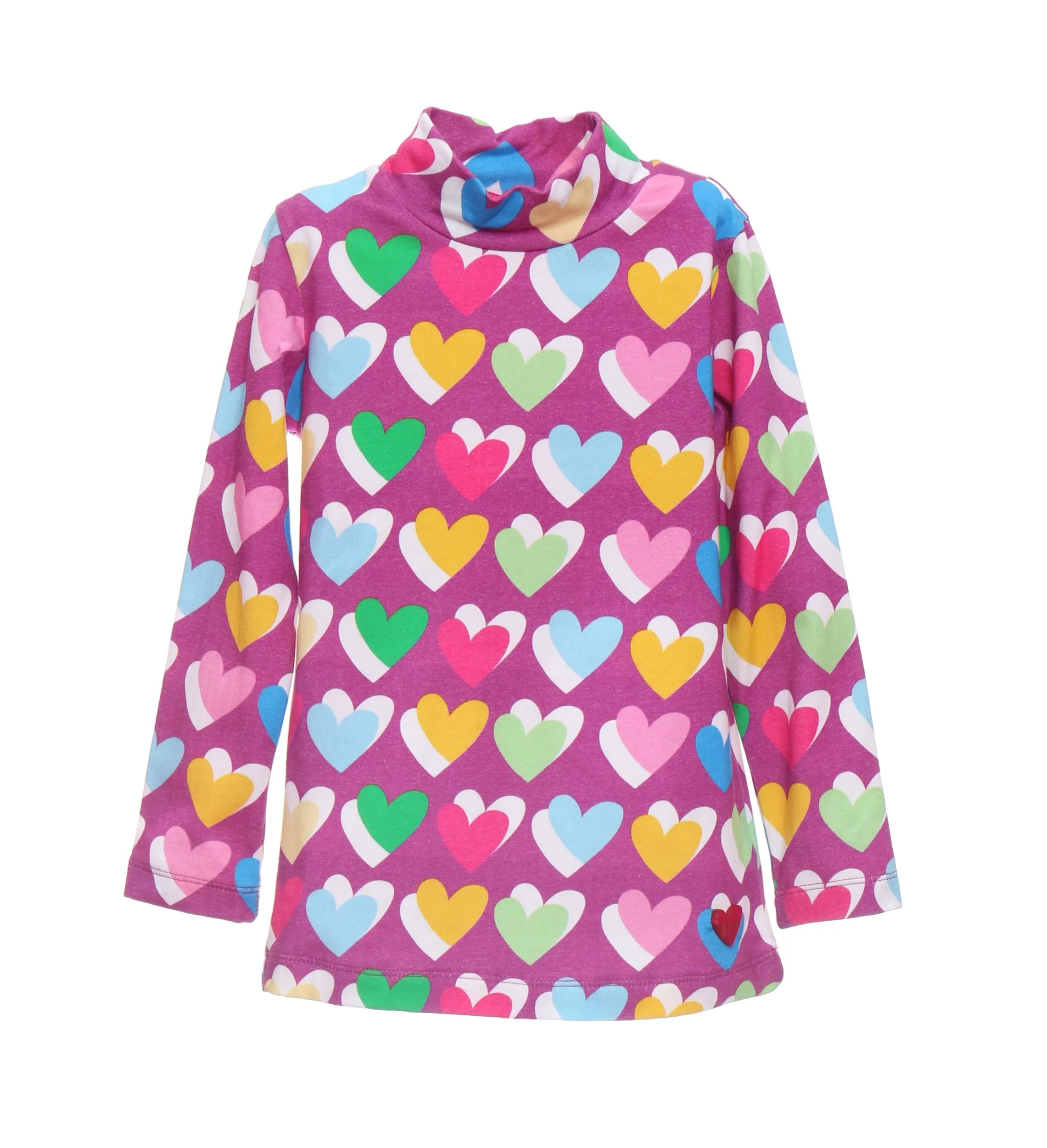Turtleneck Hearts T-shirt