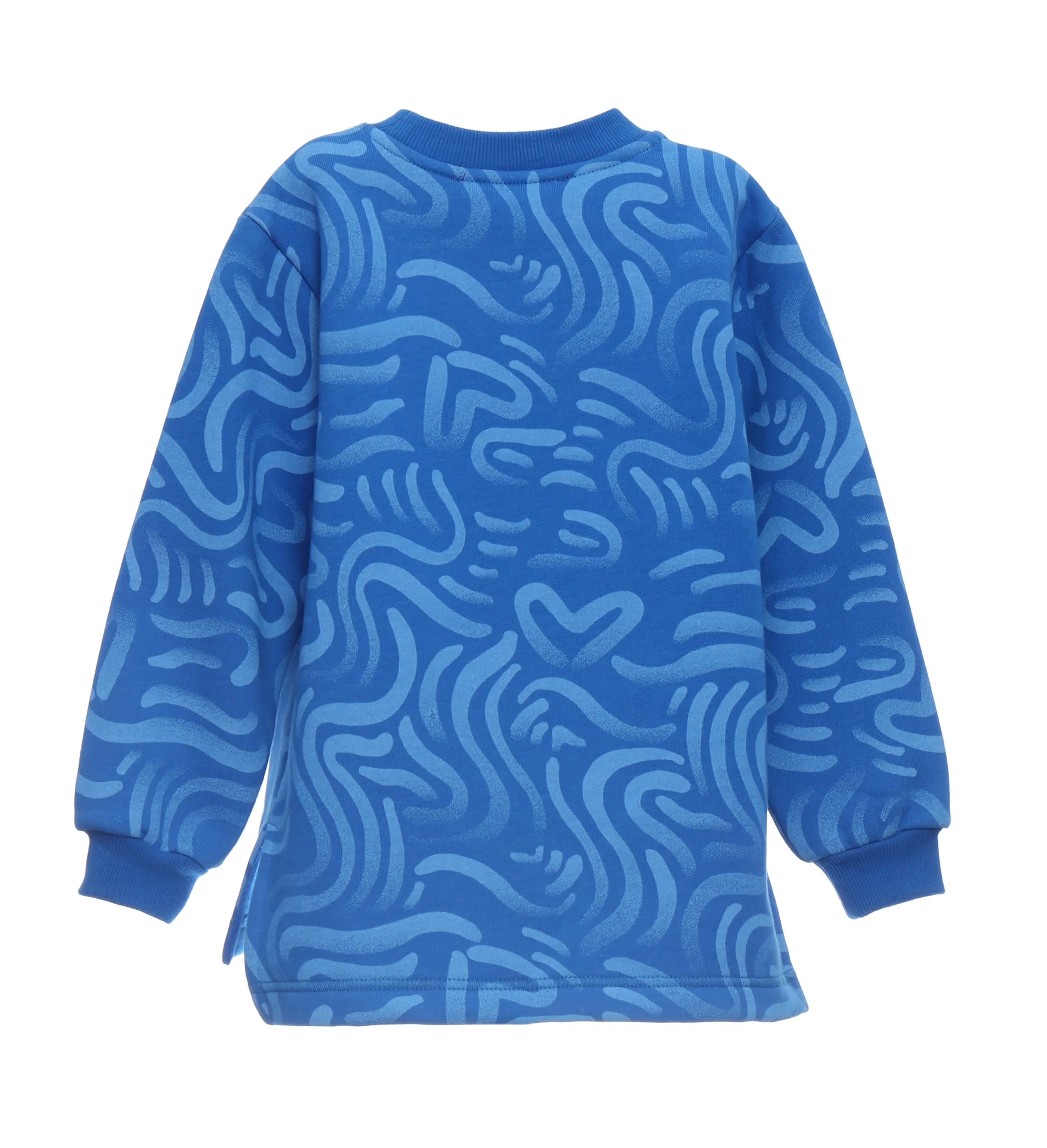 SUDADERA AZUL ONDAS