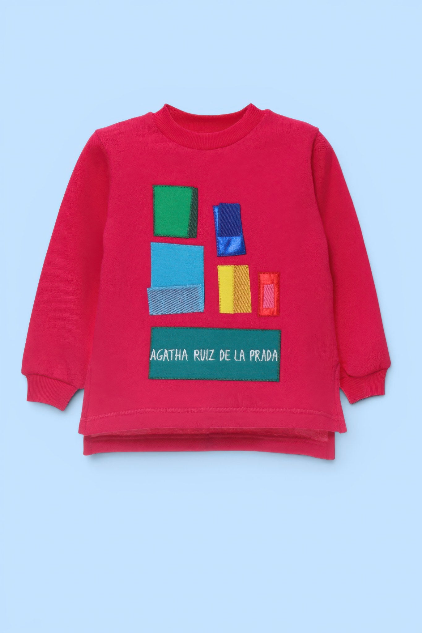 FELPA FUCSIA QUADRI
