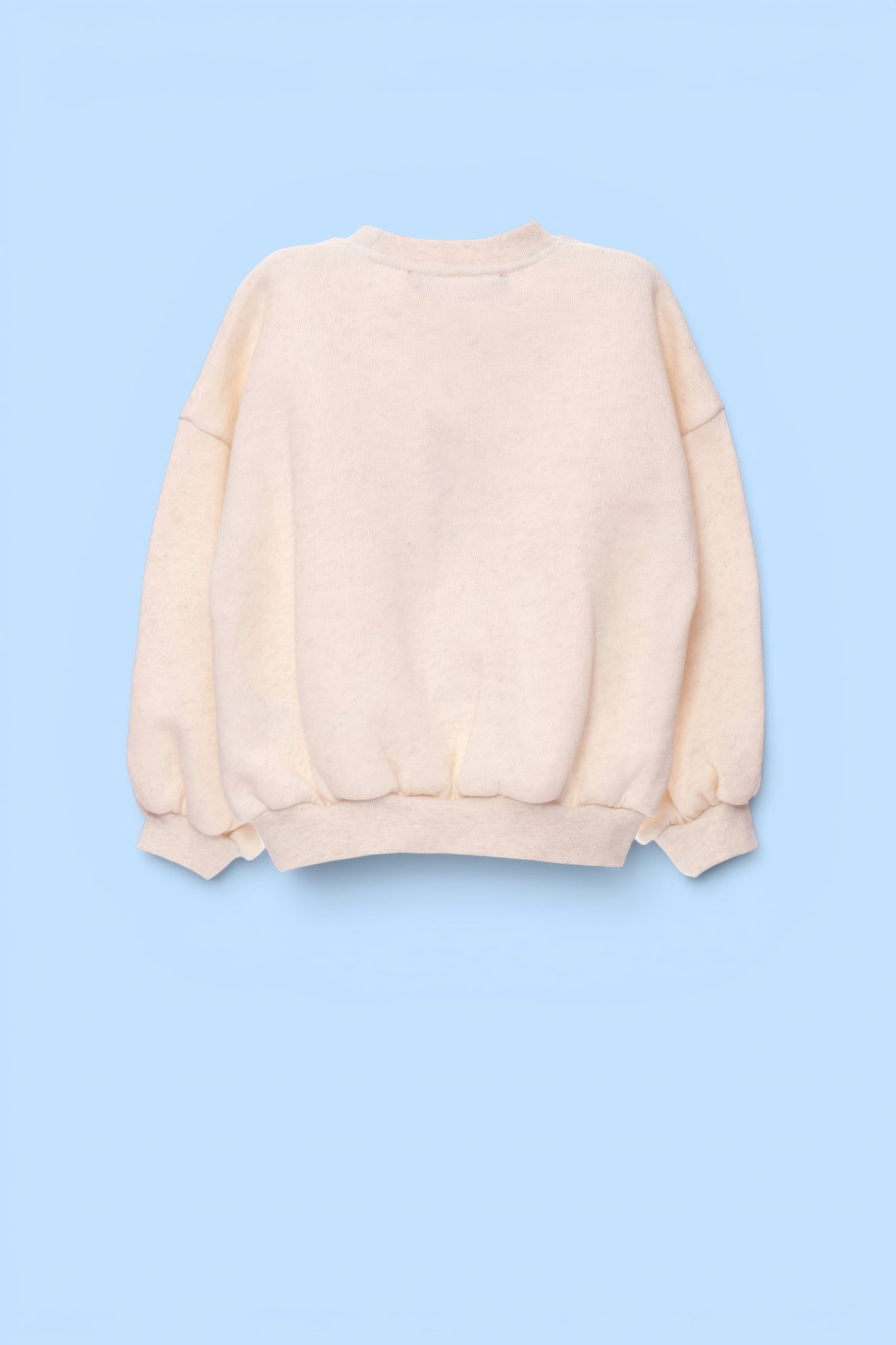 SUDADERA NATURAL CORAZON DOBLE