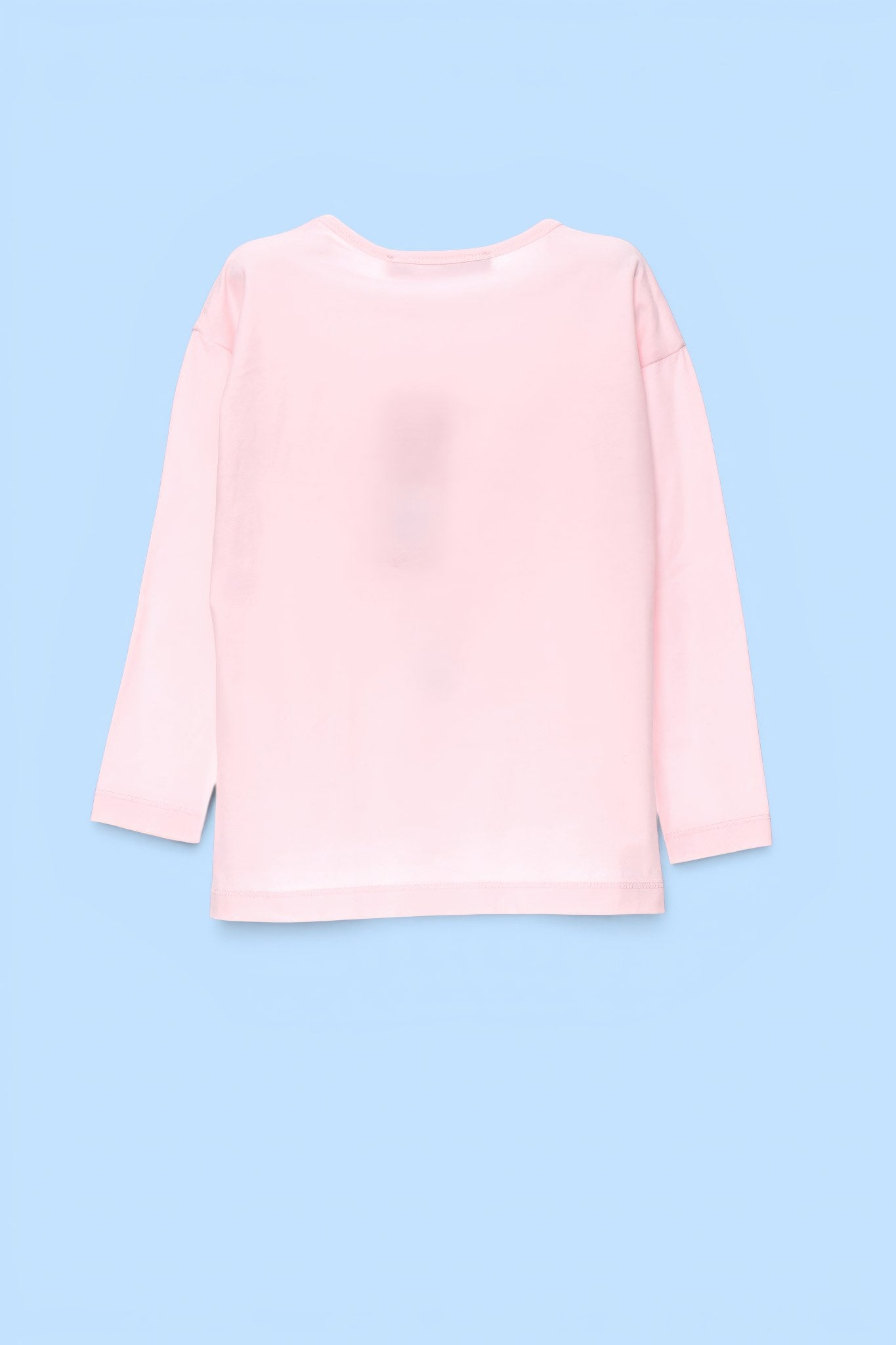 CAMISETA ROSA CORAZON DOBLE EN EL CENTRO