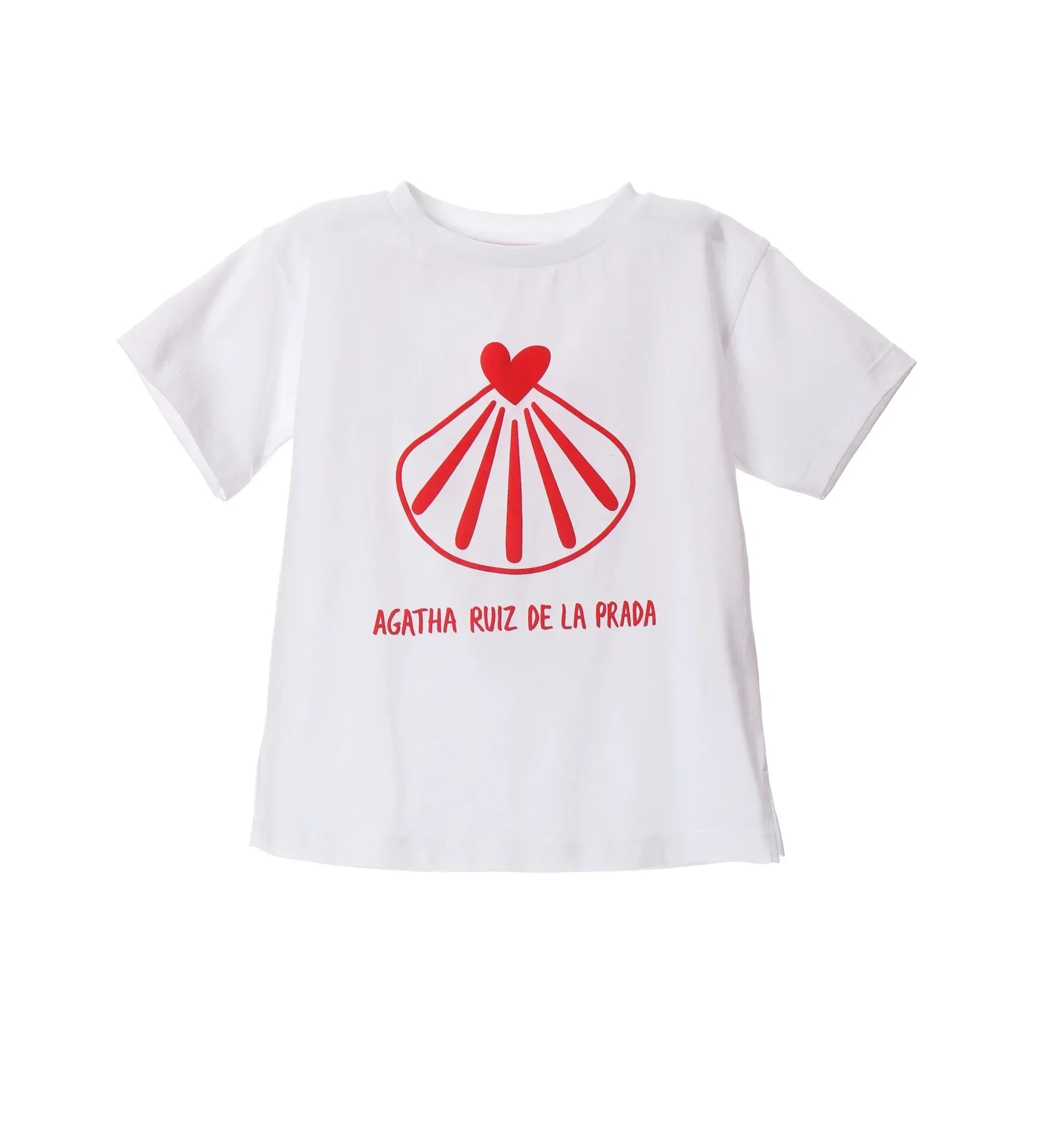 CAMISETA MANGA CORTA CONCHA ROJA - Agatha Ruiz de la Prada