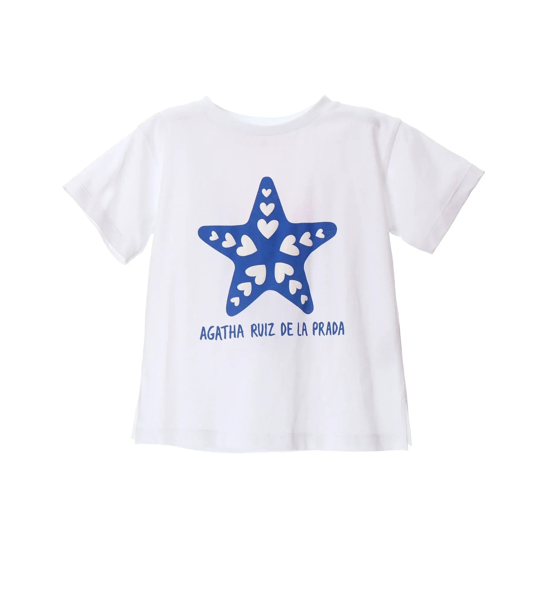 CAMISETA MANGA CORTA ESTRELLA DE MAR AZUL - Agatha Ruiz de la Prada
