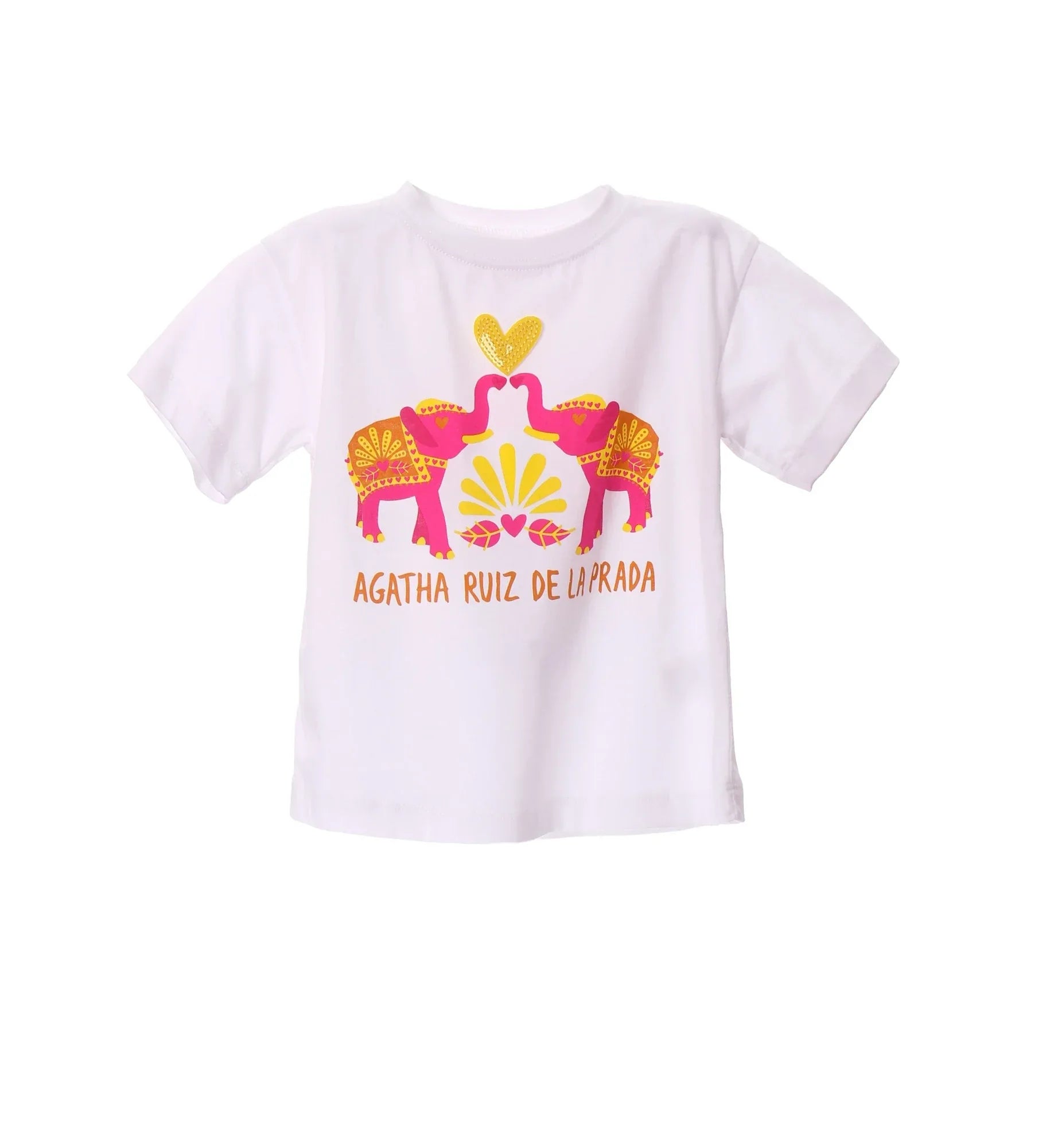 CAMISETA BLANCA ELEFANTES - Agatha Ruiz de la Prada