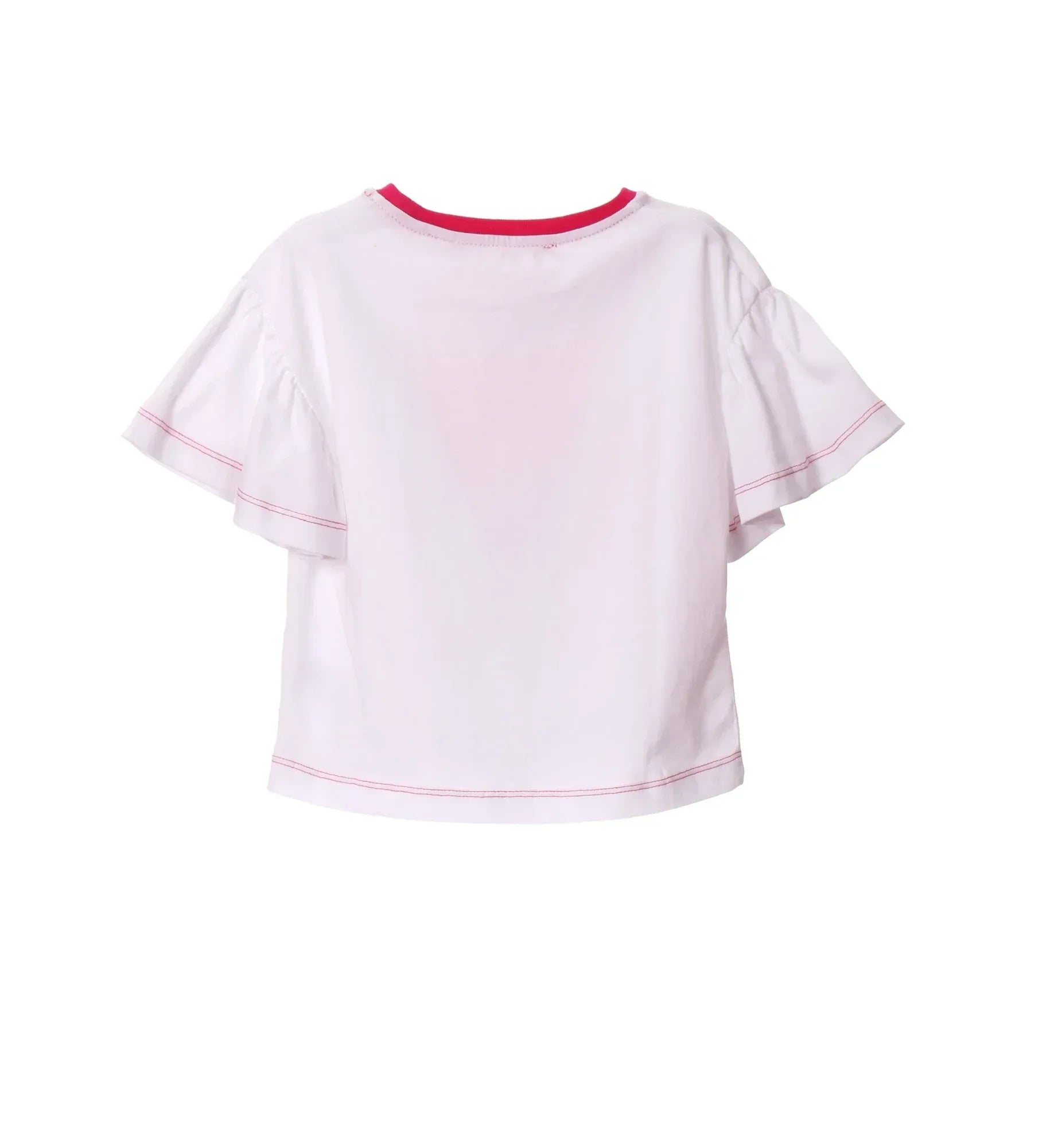CAMISETA BLANCA GATITO ROSA - Agatha Ruiz de la Prada