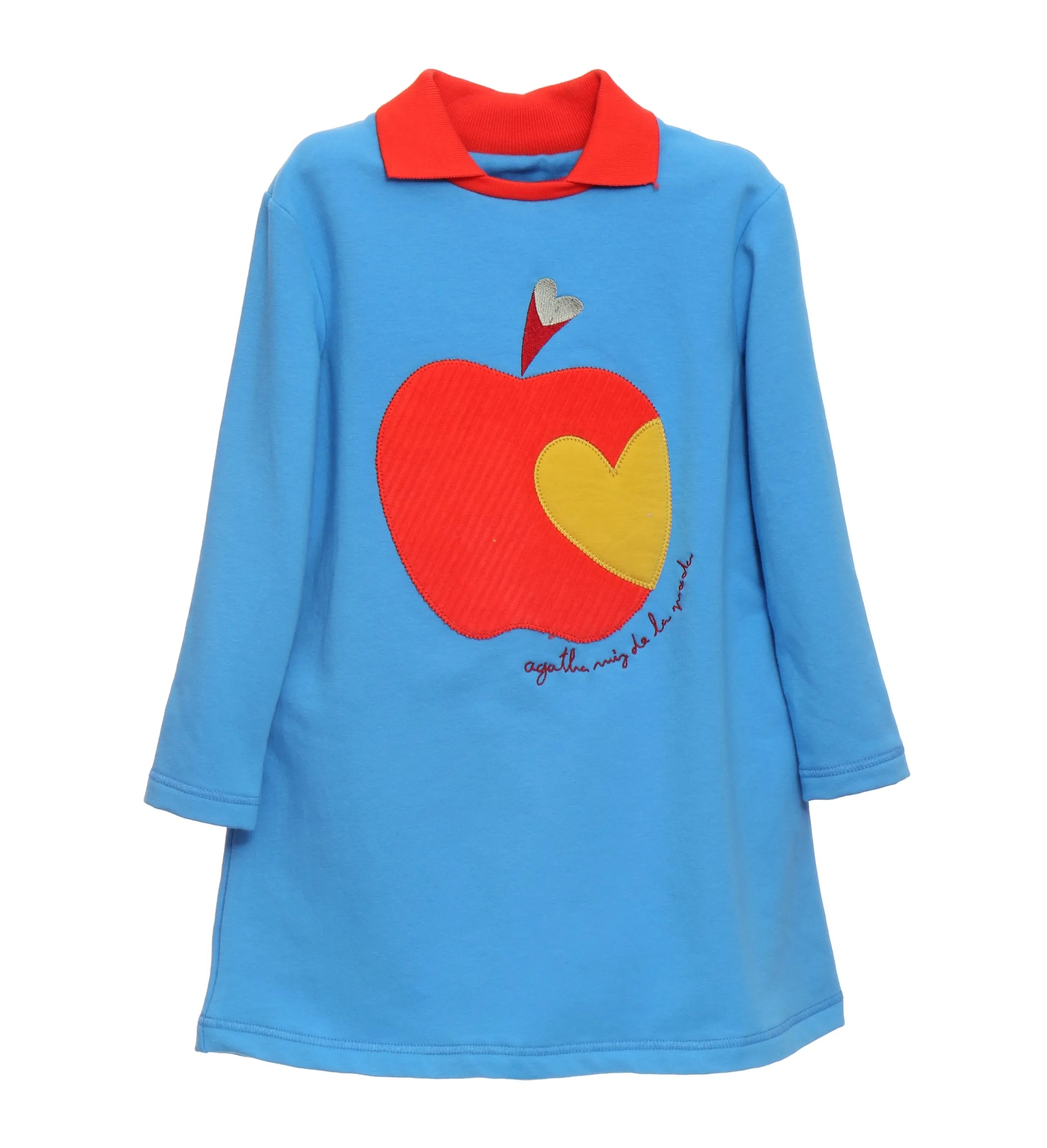 BLUE APPLE DRESS