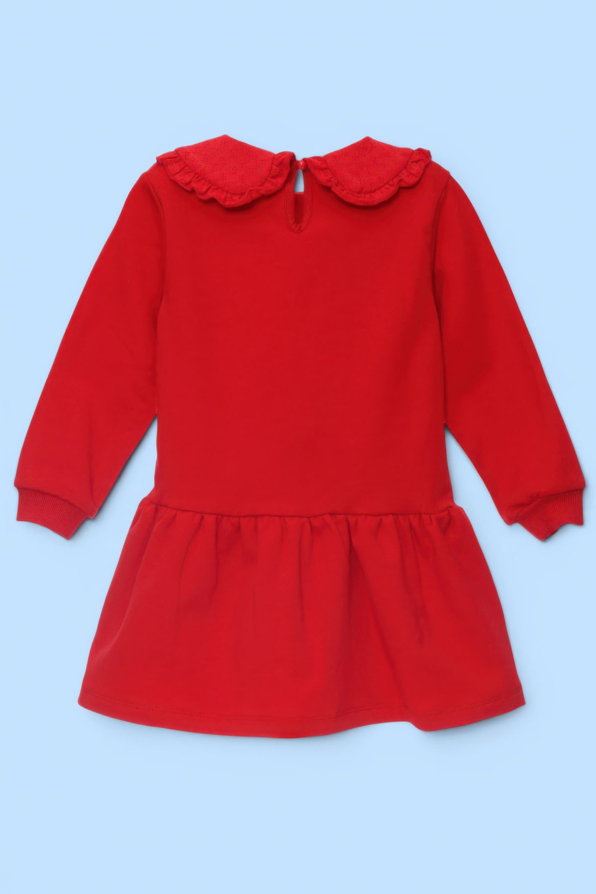 VESTIDO CUELLO ROJO ICONOS