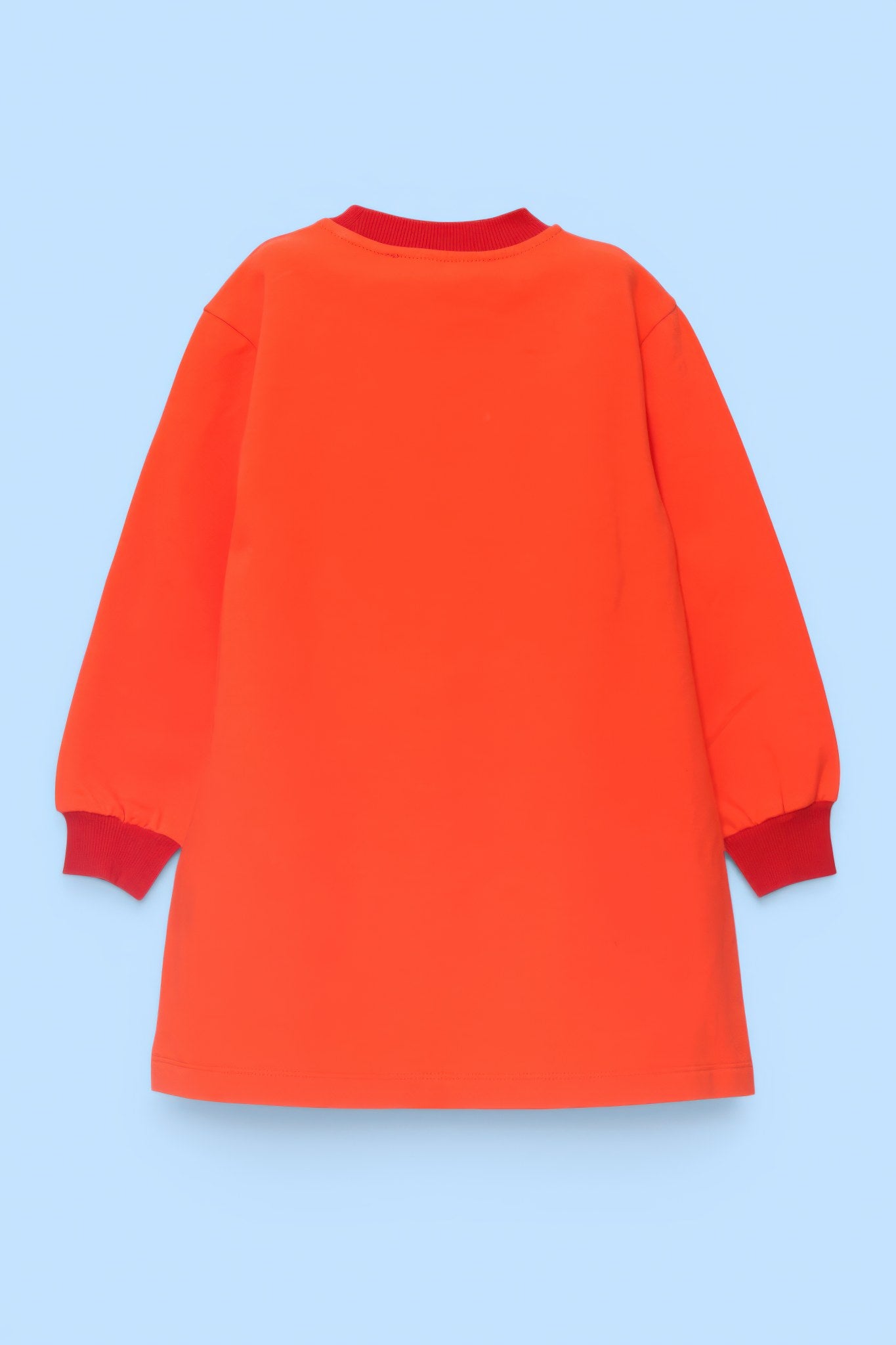 VESTIDO NARANJA TULIPANES