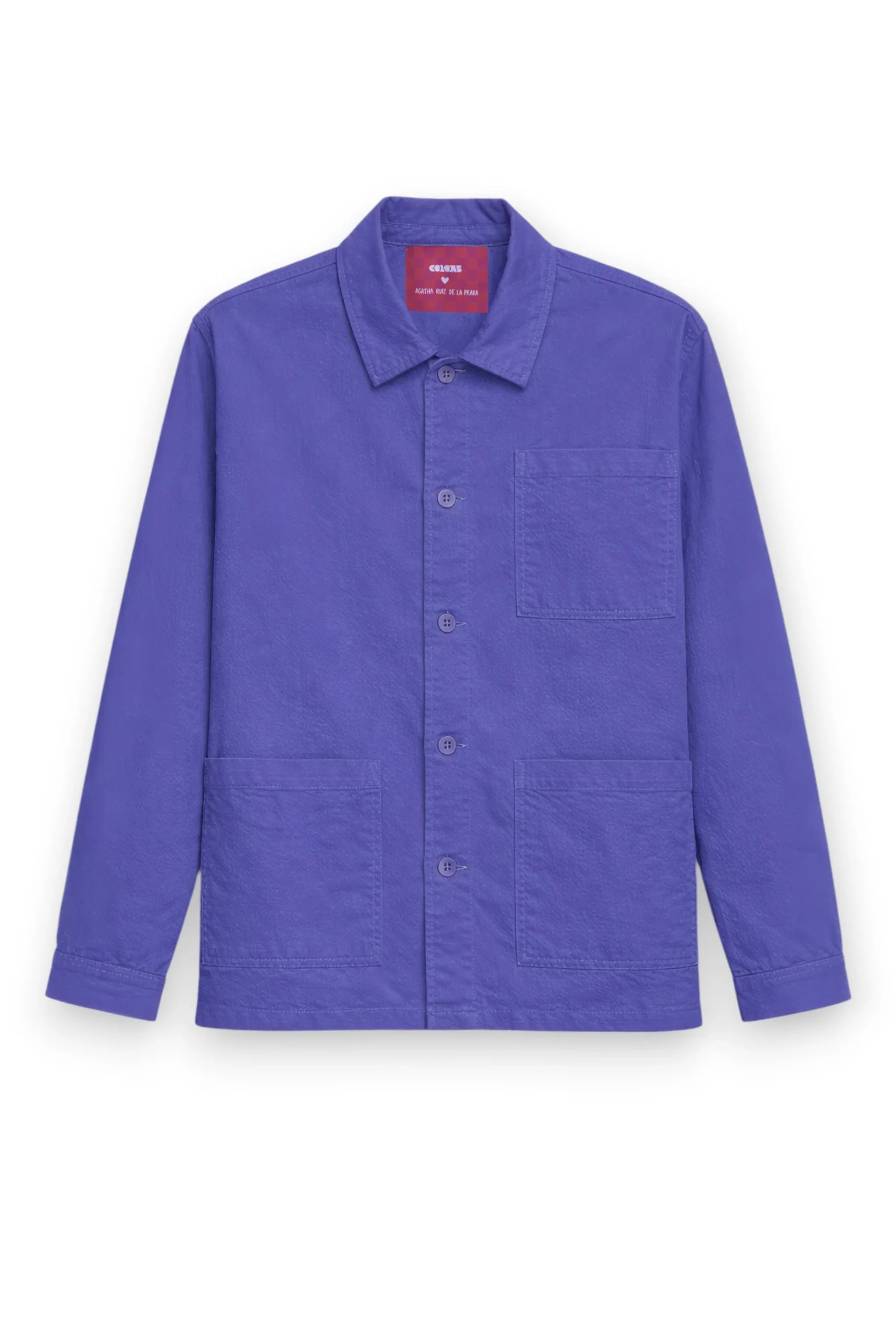 SOBRECAMISA AGATHA X COLORS MORADO - Agatha Ruiz de la Prada