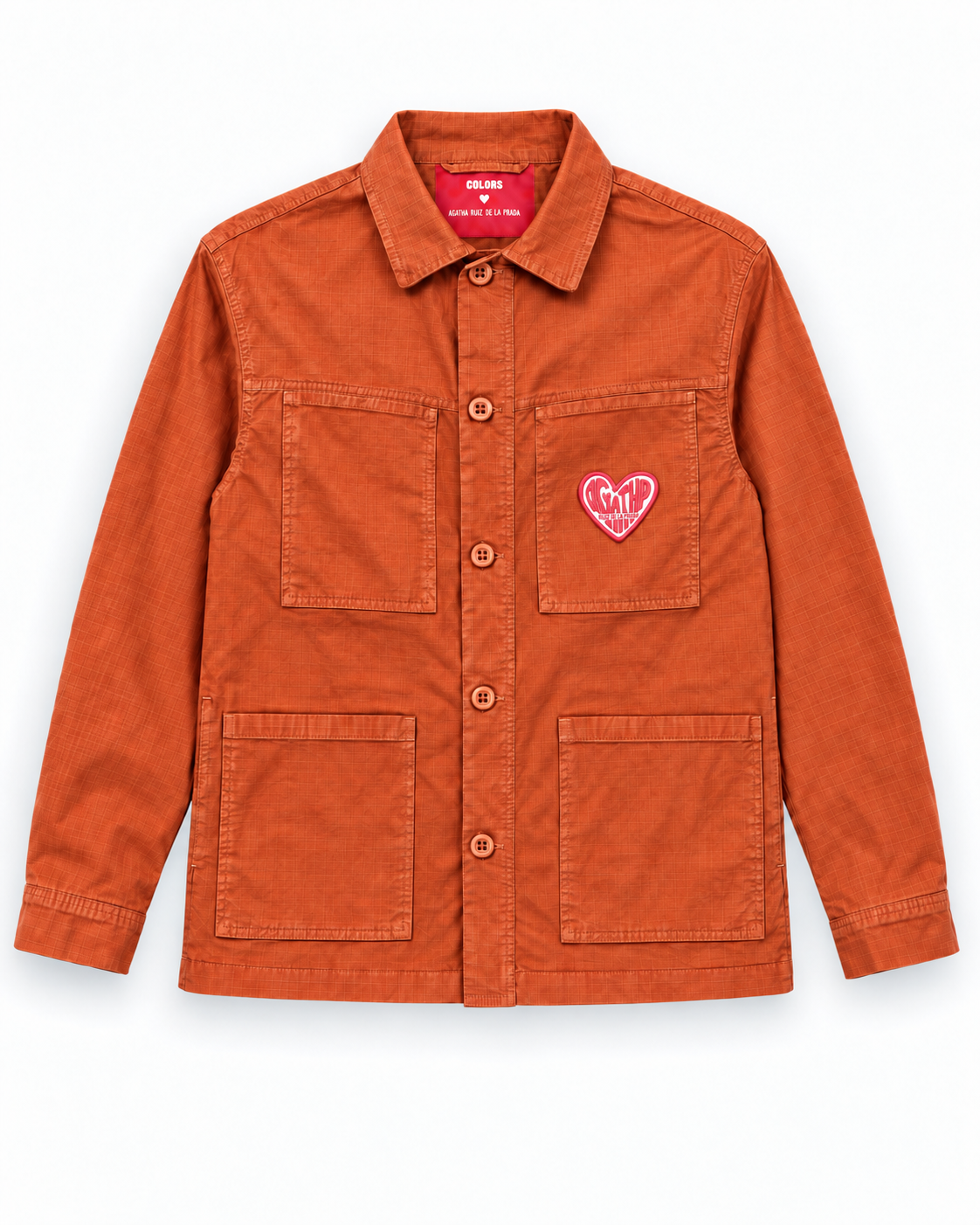 SOBRECAMISA INVIERNO AGATHA X COLORS TEJA