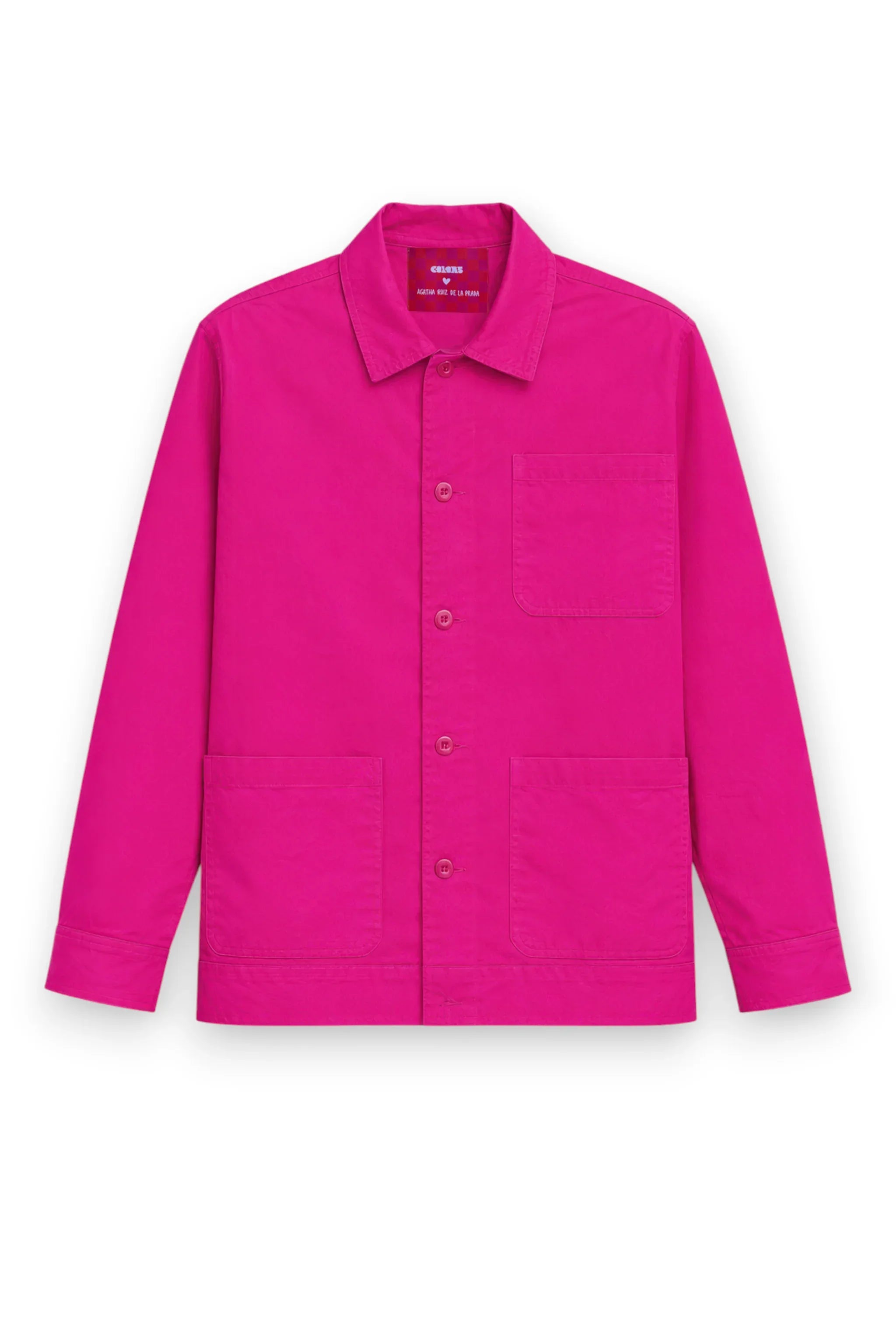 SOBRECAMISA AGATHA X COLORS FUCSIA - Agatha Ruiz de la Prada