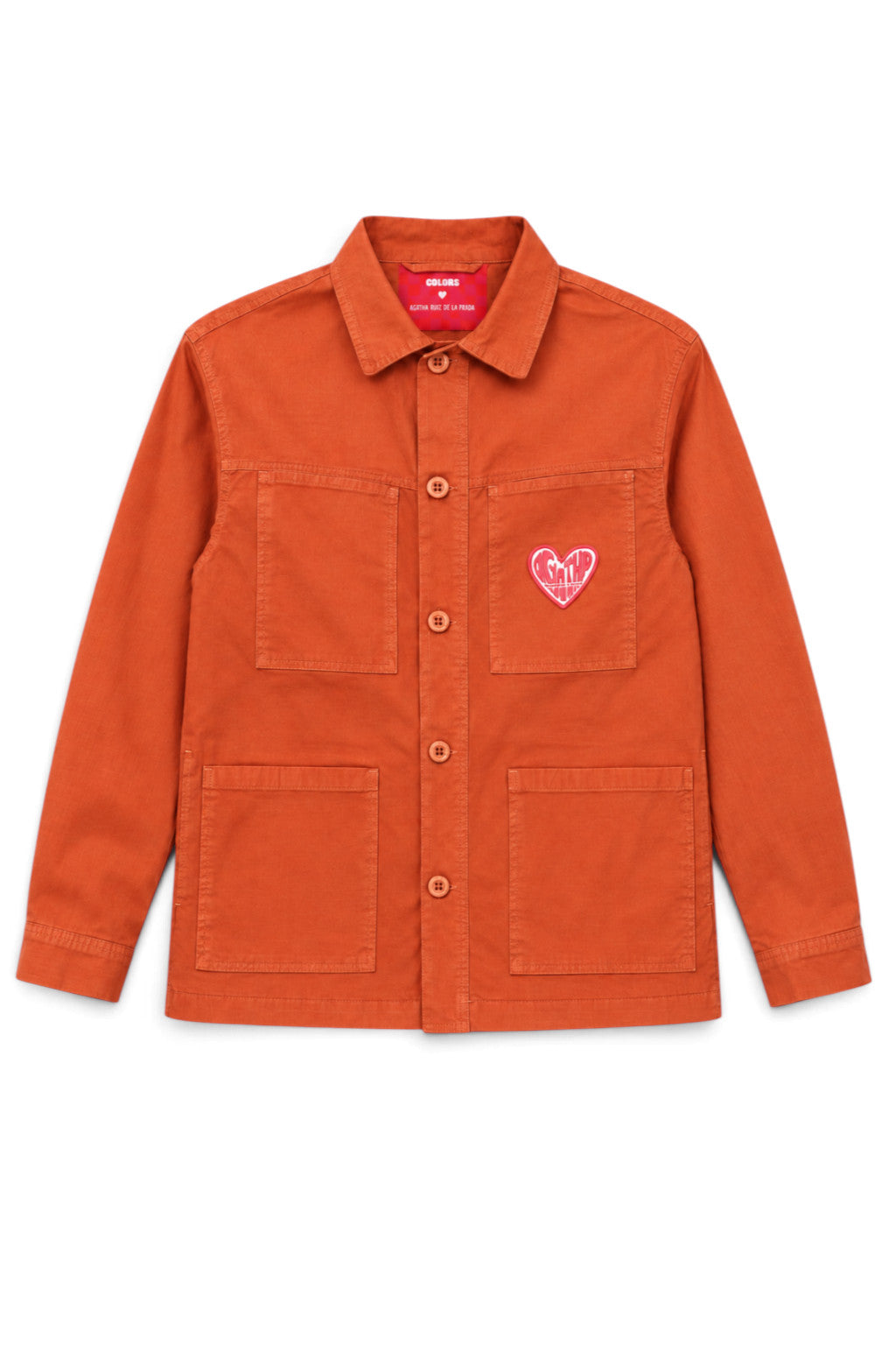 SOBRECAMISA INVIERNO AGATHA X COLORS TEJA