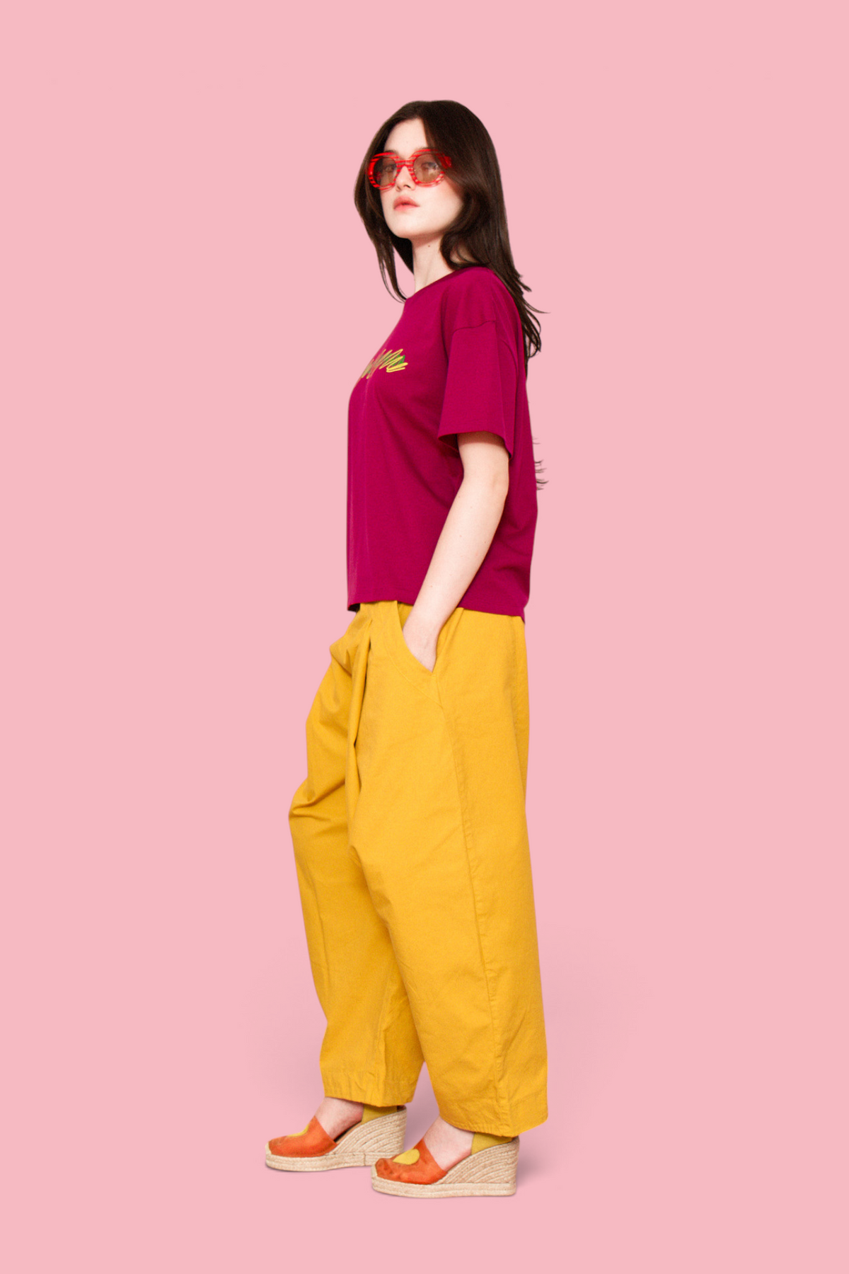 AGATHA RUIZ DE LA PRADA CROSSED-OUT oversized T-shirt